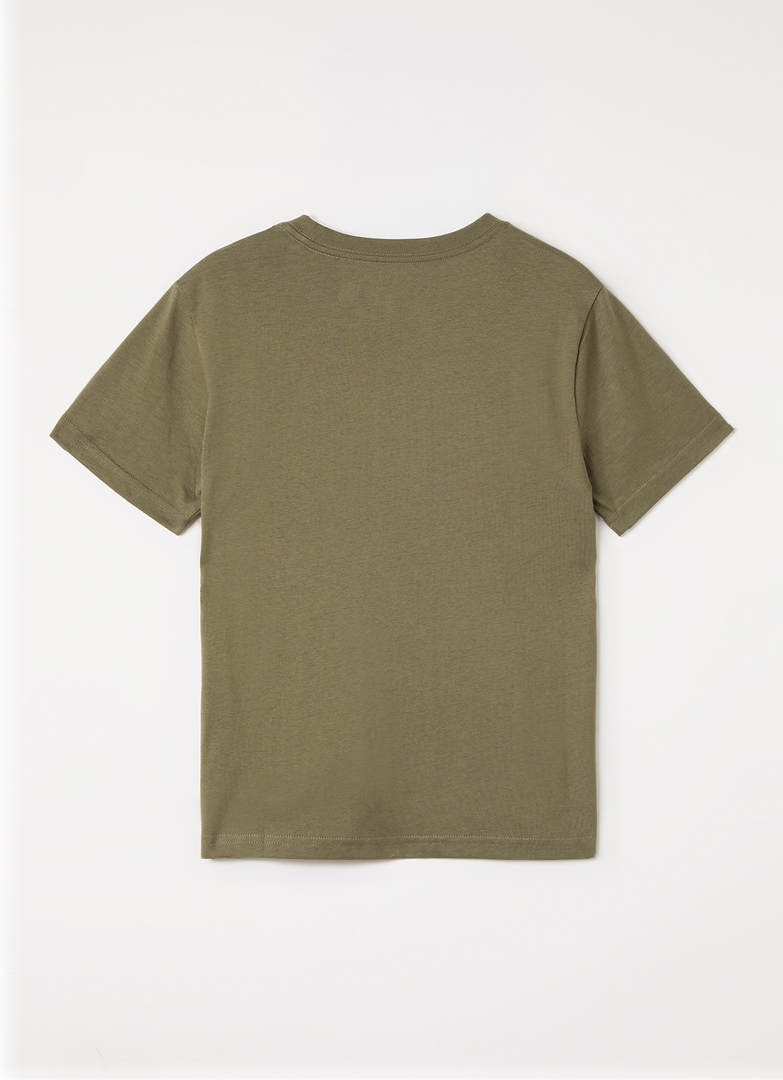Ralph Lauren T-shirt met logo - voorkant 2 olijfgroen