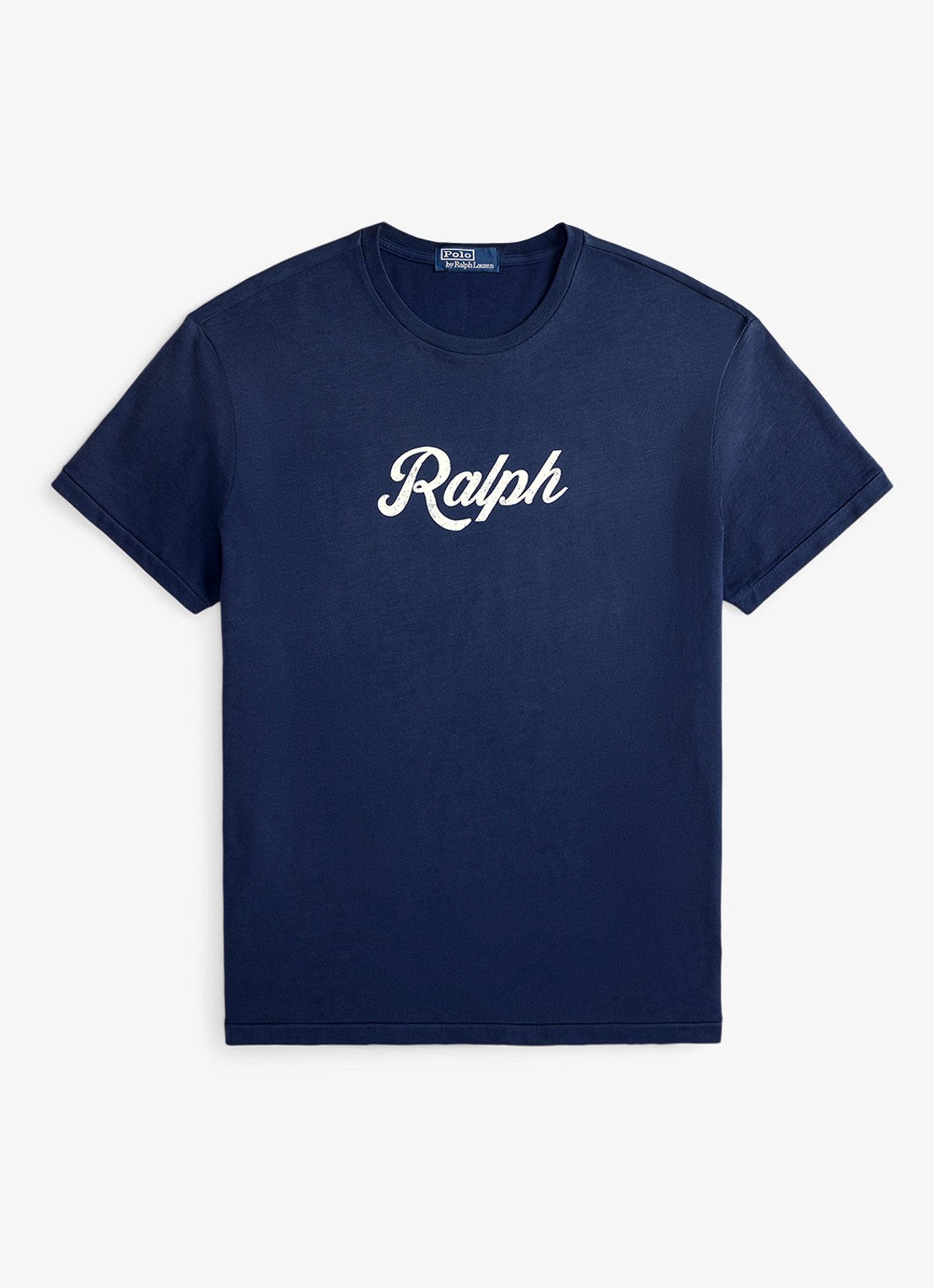 Ralph Lauren T-shirt met logo - voorkant 4 dark cobalt/white-32s2