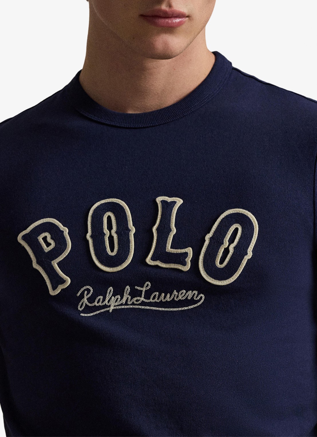 Ralph Lauren T-shirt met logo - detail 5 cruise navy / donkerblauw