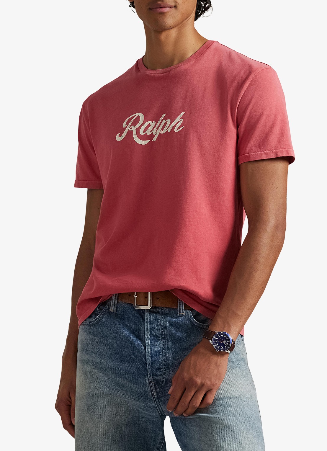 Ralph Lauren T-shirt met logo - detail 4 nantucket red/white-34c3