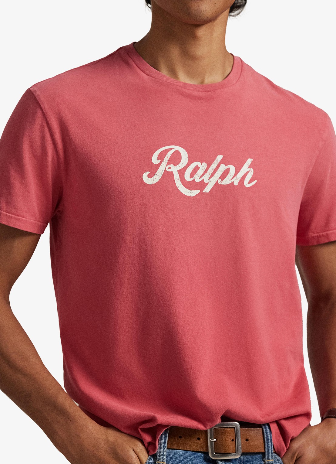 Ralph Lauren T-shirt met logo - detail 5 nantucket red/white-34c3