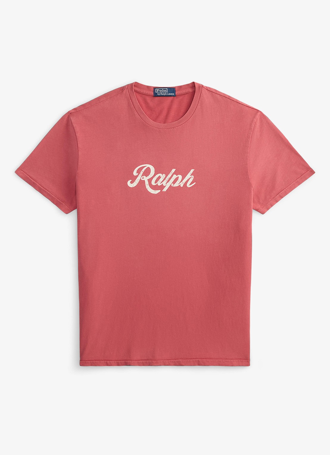 Ralph Lauren T-shirt met logo - voorkant nantucket red/white-34c3