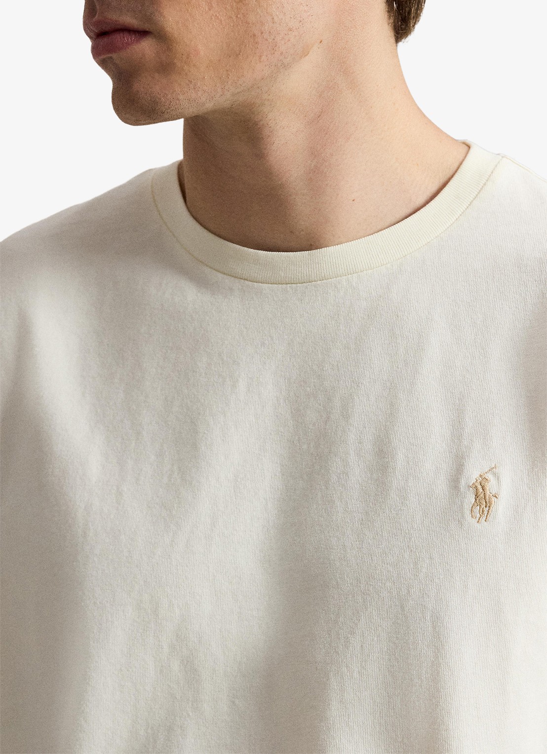 Ralph Lauren T-shirt met logo - detail 5 clubhouse cream / crème
