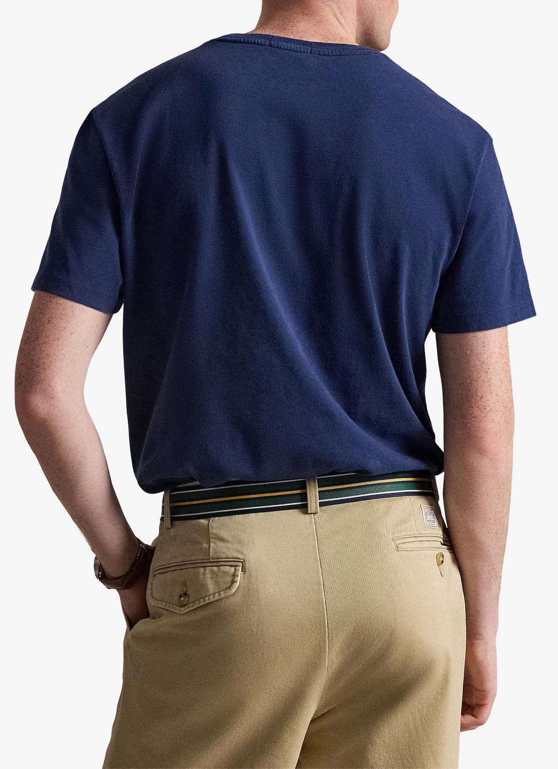 Ralph Lauren T-shirt met logo - achterkant 3 cruise navy / donkerblauw