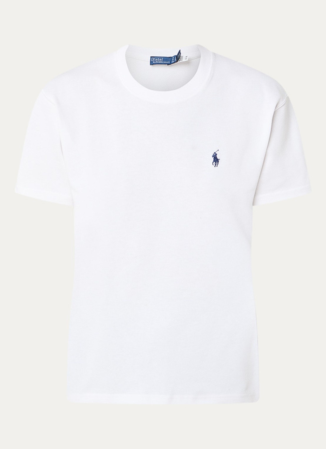 Ralph Lauren T-shirt met logoborduring - voorkant wit