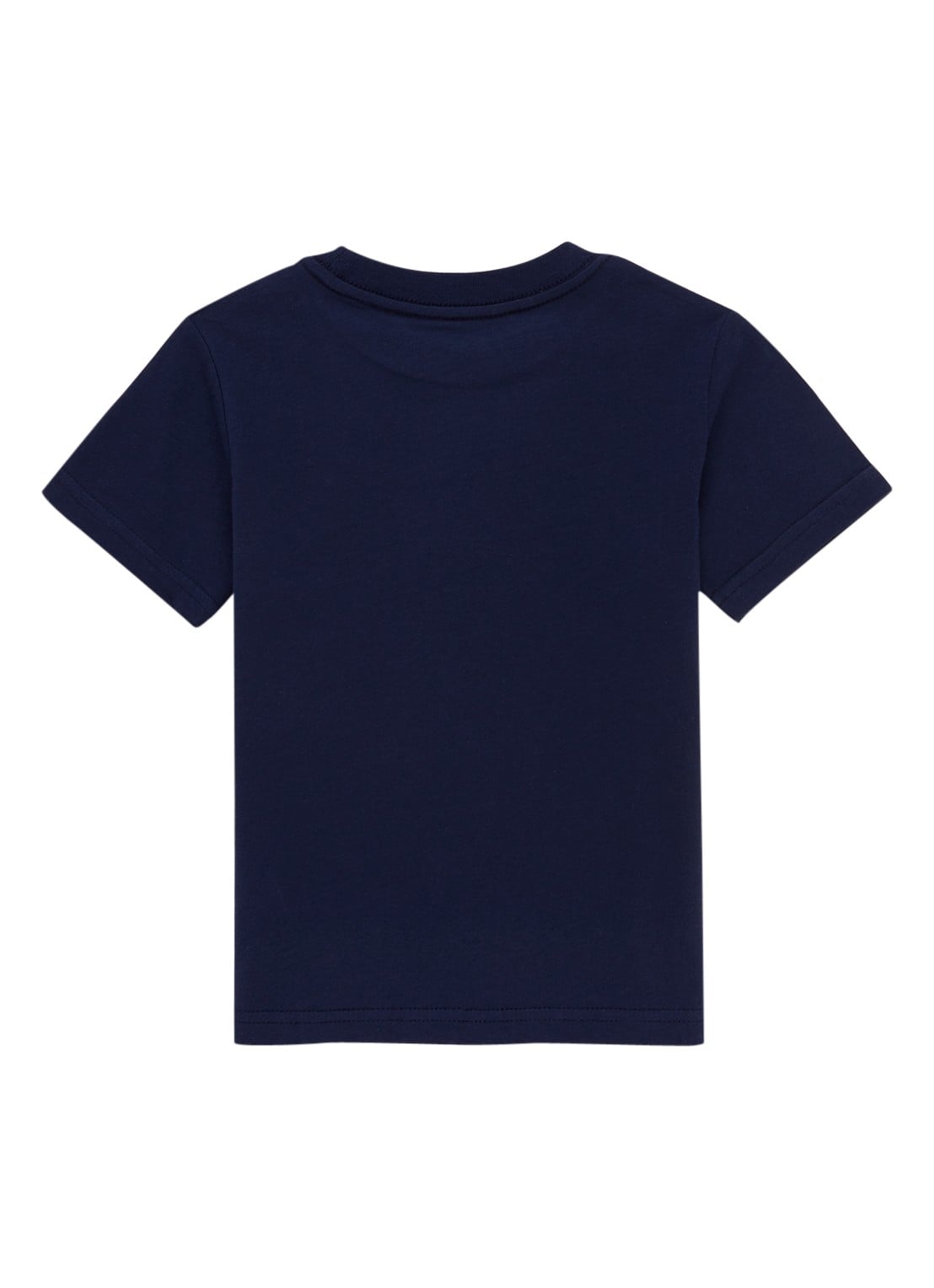 Ralph Lauren T-shirt met logoborduring - voorkant 2 donkerblauw