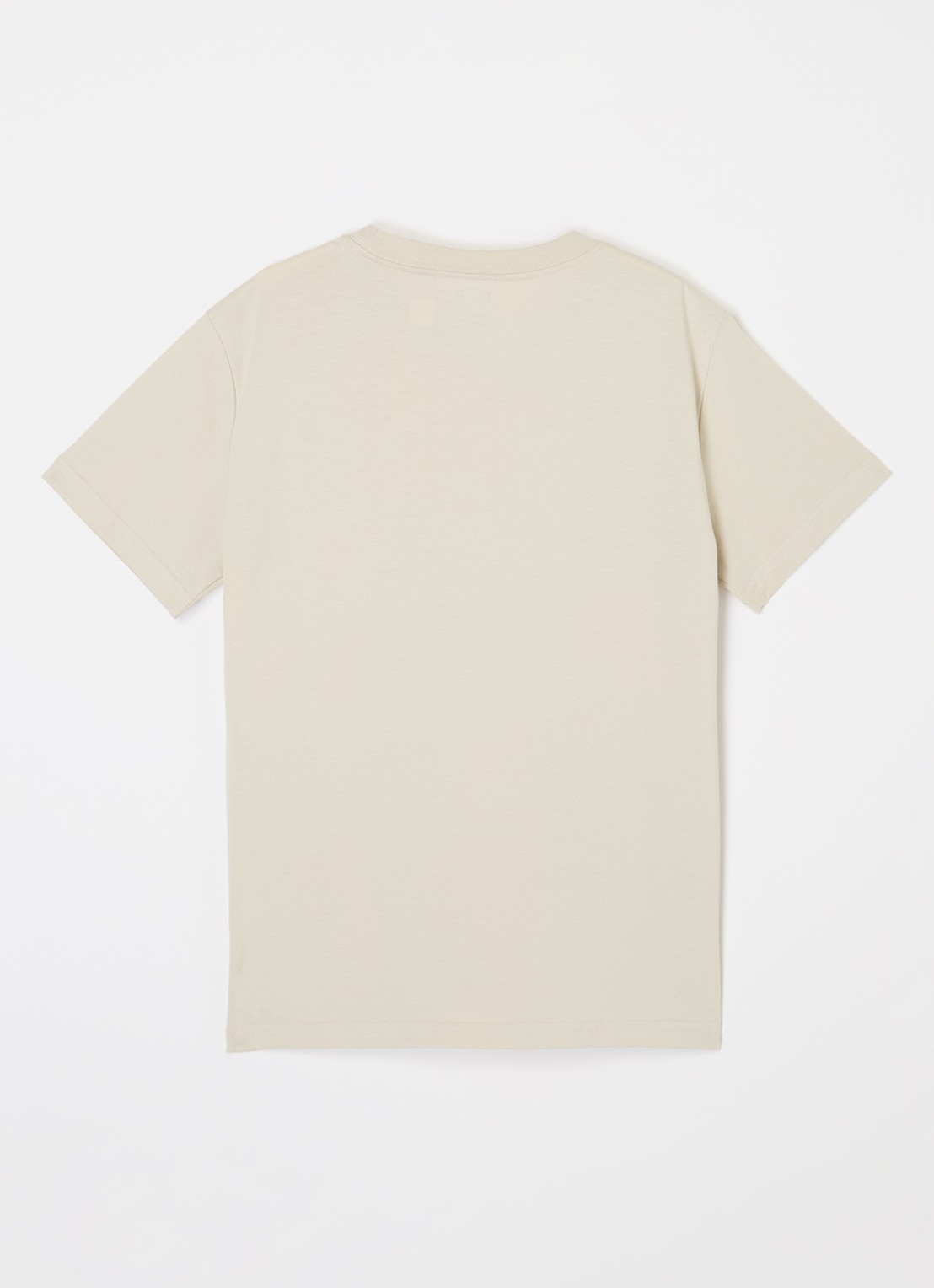 Ralph Lauren T-shirt met logoborduring - voorkant 2 zand