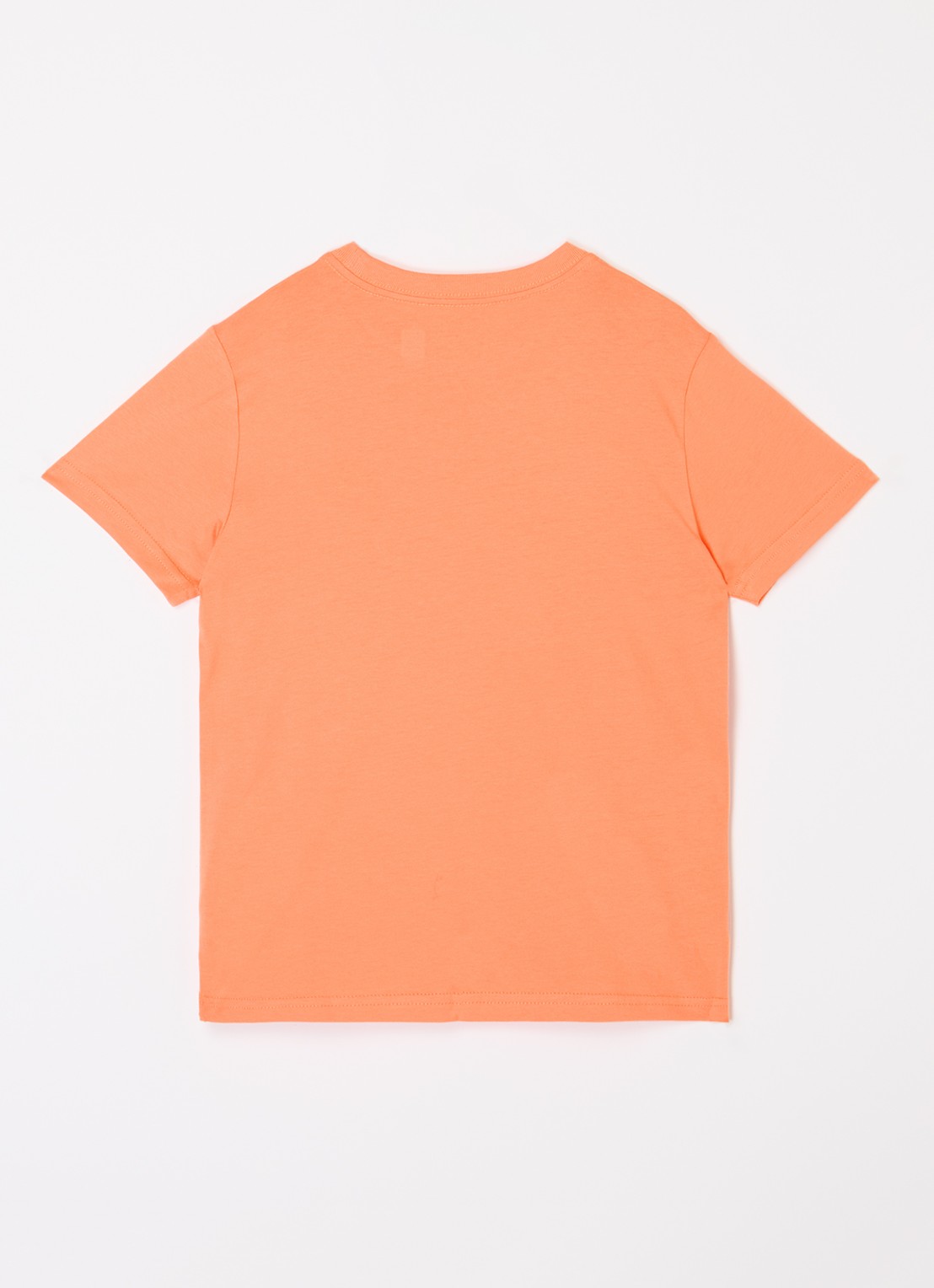 Ralph Lauren T-shirt met logoborduring - voorkant 2 orange