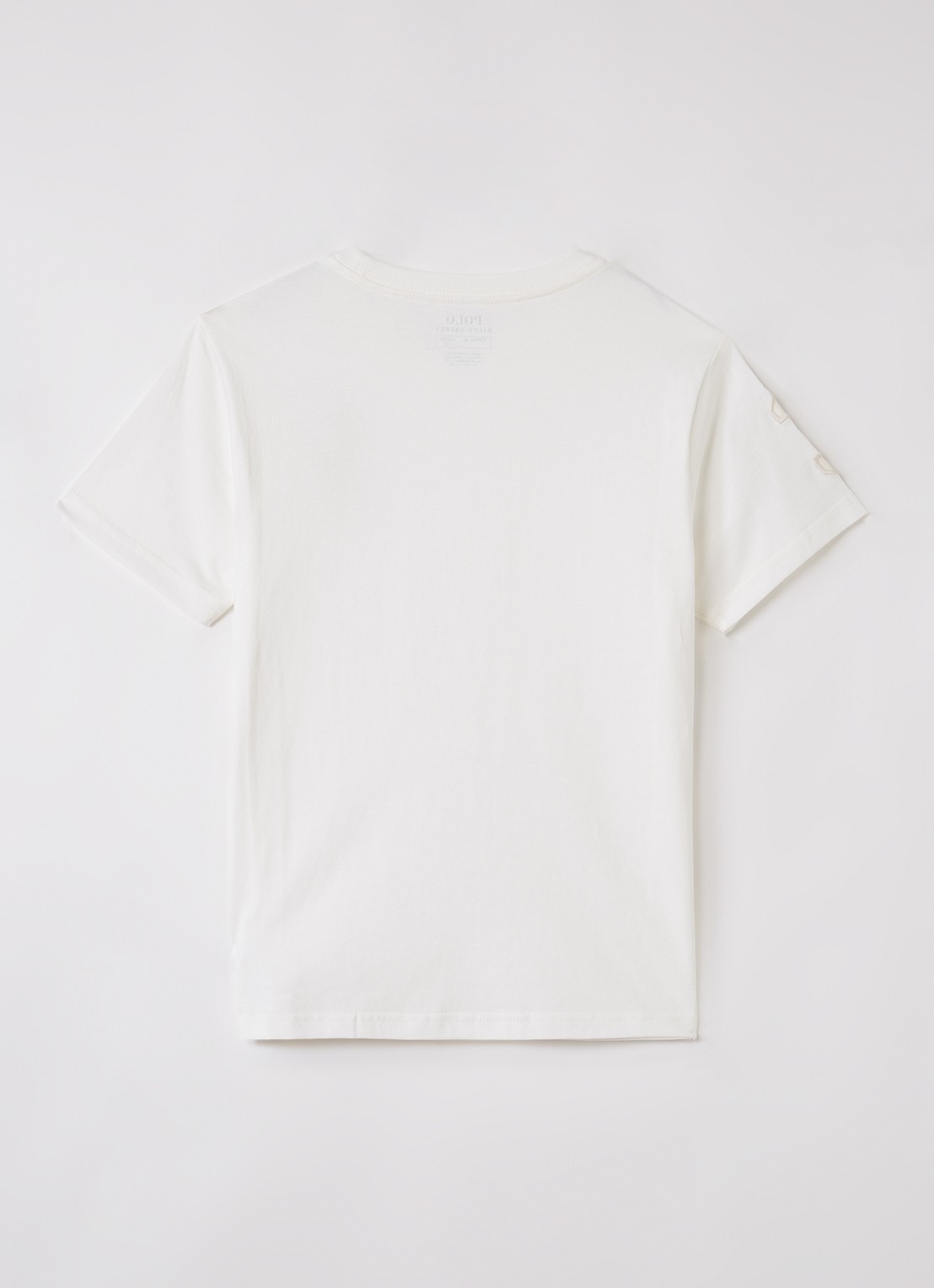 Ralph Lauren T-shirt met logoborduring - voorkant 2 wit