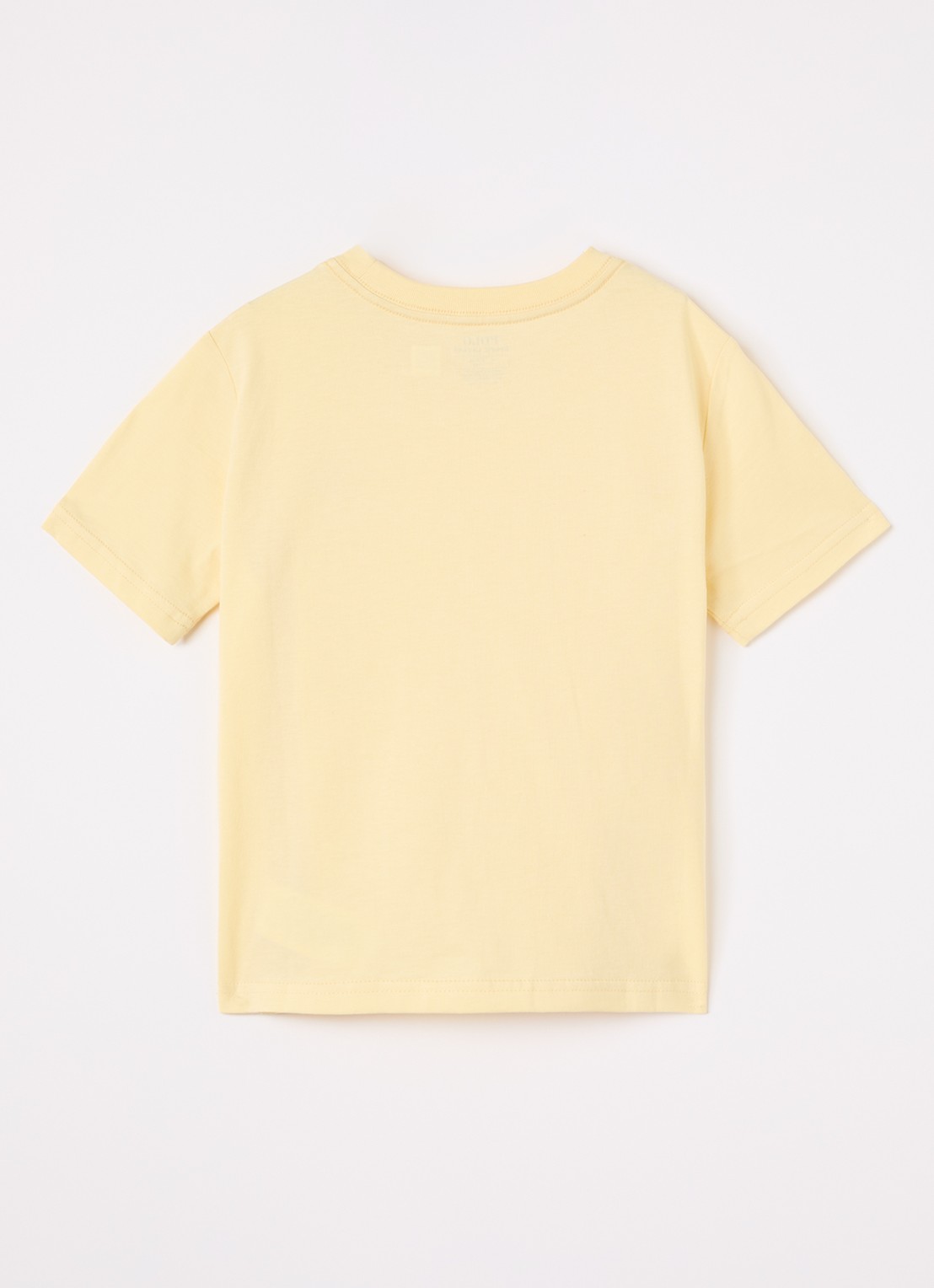 Ralph Lauren T-shirt met logoborduring - voorkant 2 geel