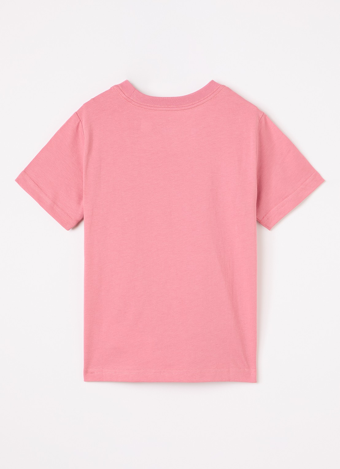 Ralph Lauren T-shirt met logoborduring - voorkant 2 koraalroze