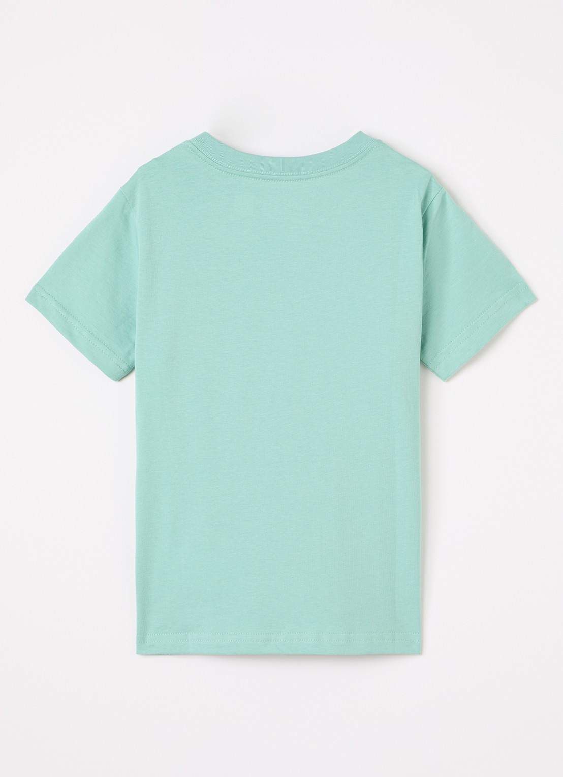 Ralph Lauren T-shirt met logoborduring - voorkant 2 lichtgroen