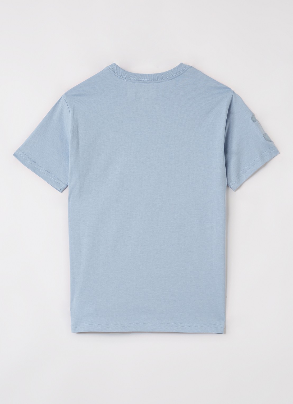 Ralph Lauren T-shirt met logoborduring - voorkant 2 blauw