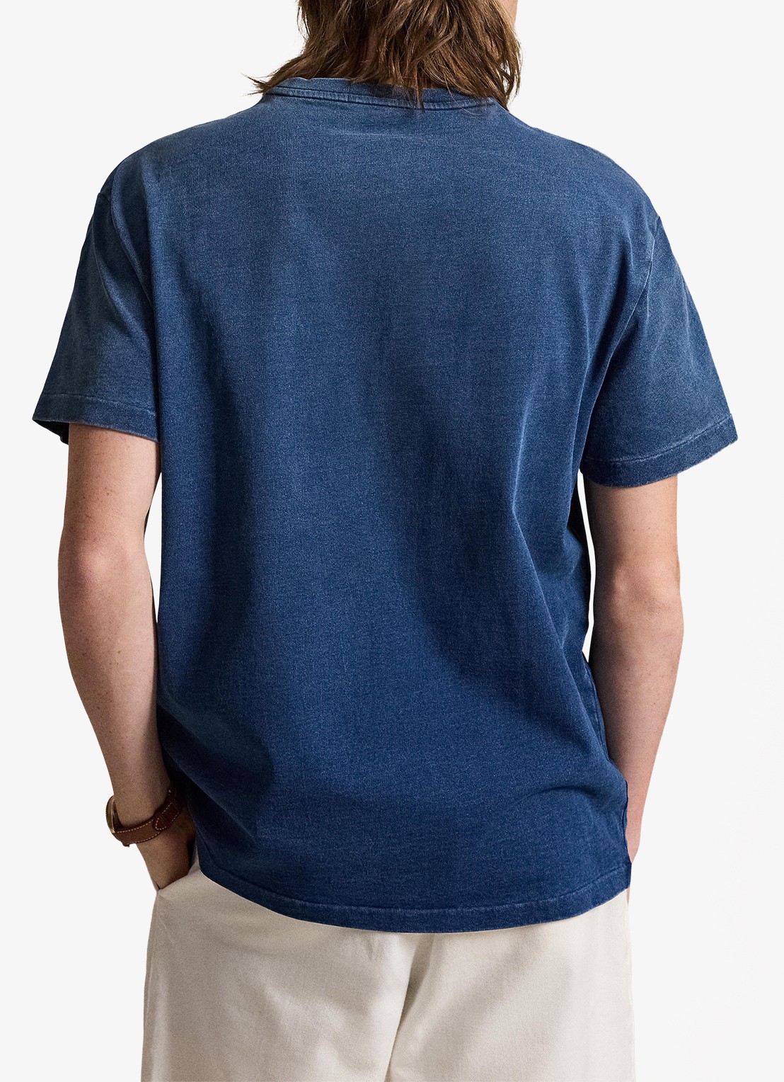 Ralph Lauren T-shirt met logoborduring - achterkant 5 newport bear-dark indigo / indigo