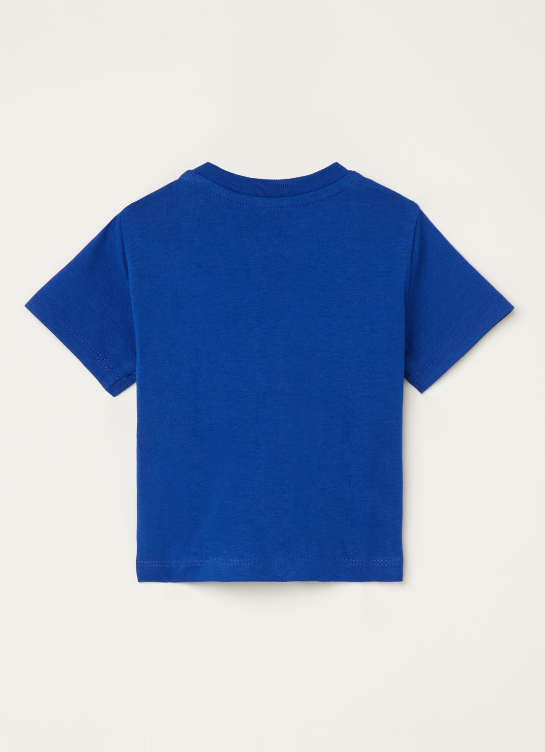 Ralph Lauren T-shirt met logoborduring - voorkant 2 blauw