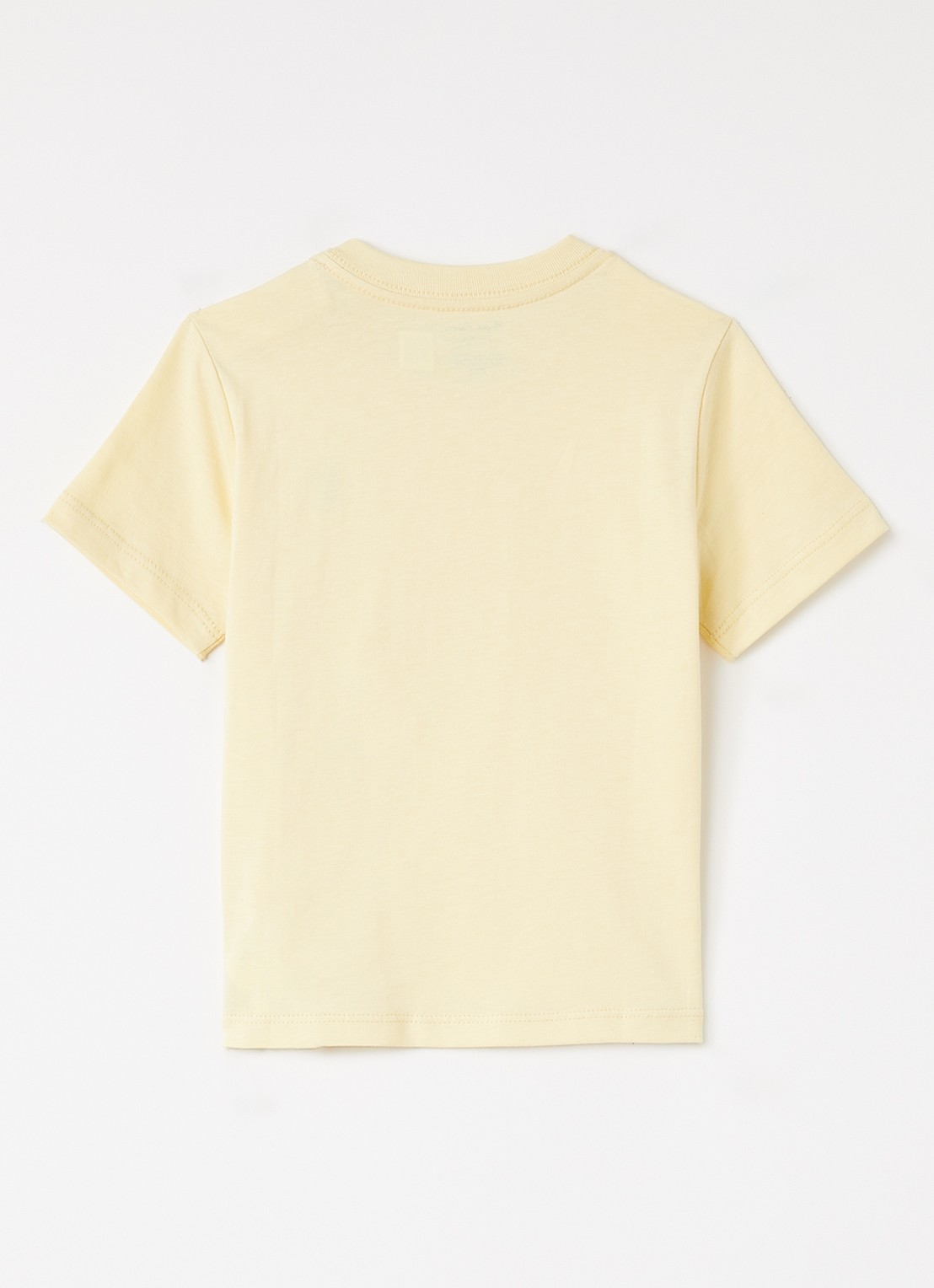 Ralph Lauren T-shirt met logoborduring - voorkant 2 lichtgeel