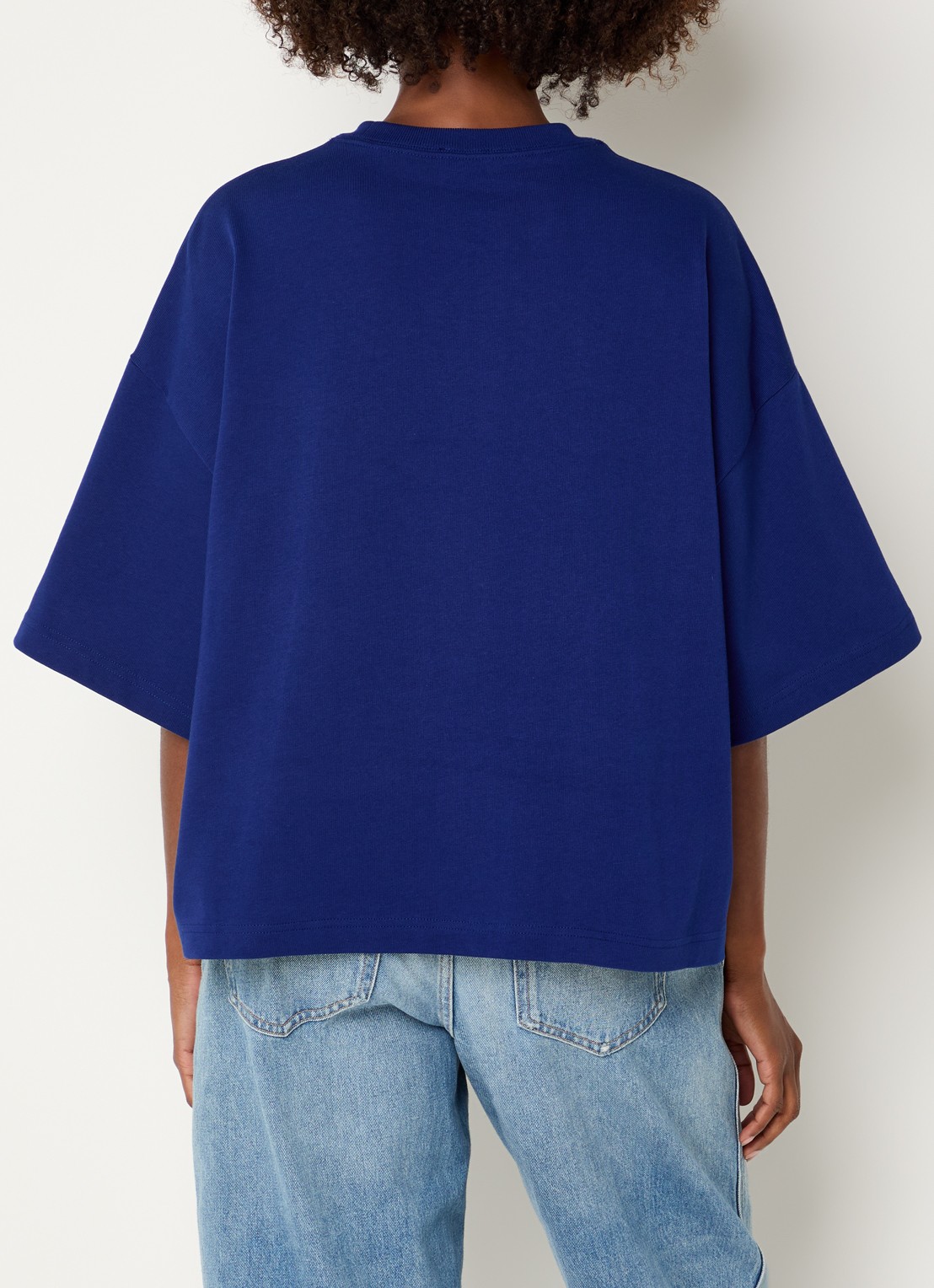 Ralph Lauren T-shirt met logoprint - achterkant 4 royalblauw