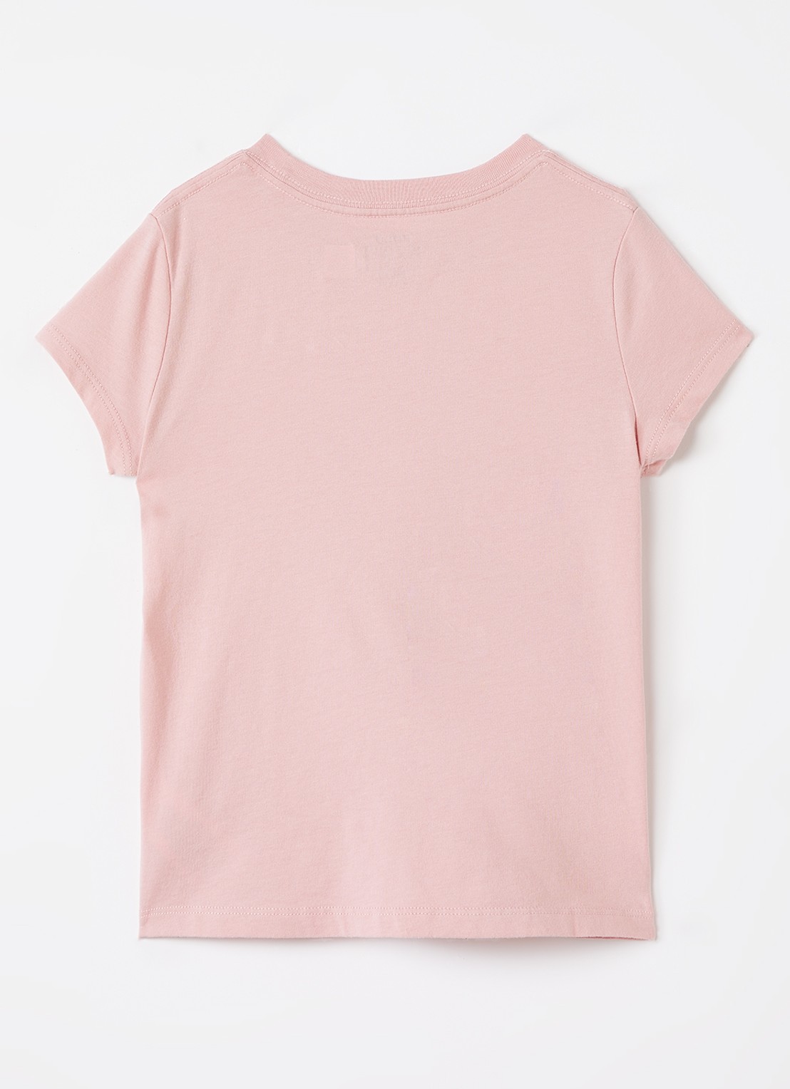 Ralph Lauren T-shirt met logoprint - voorkant 2 roze