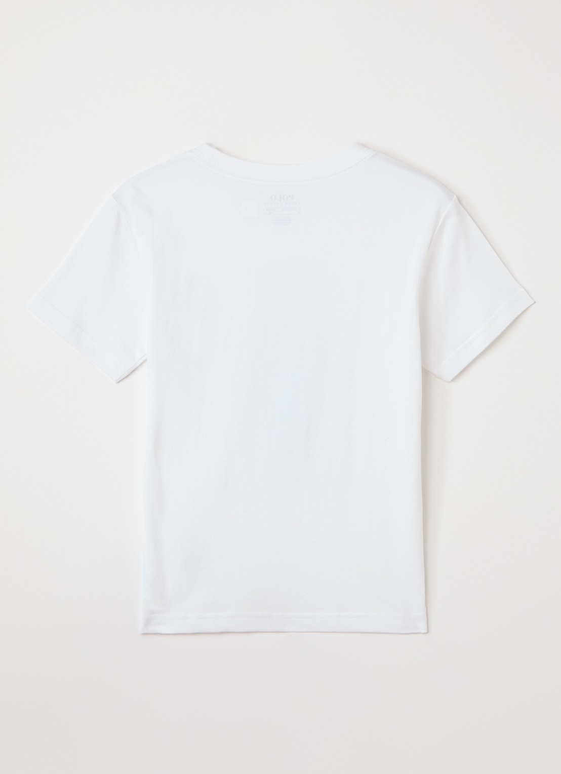 Ralph Lauren T-shirt met logoprint - voorkant 2 wit
