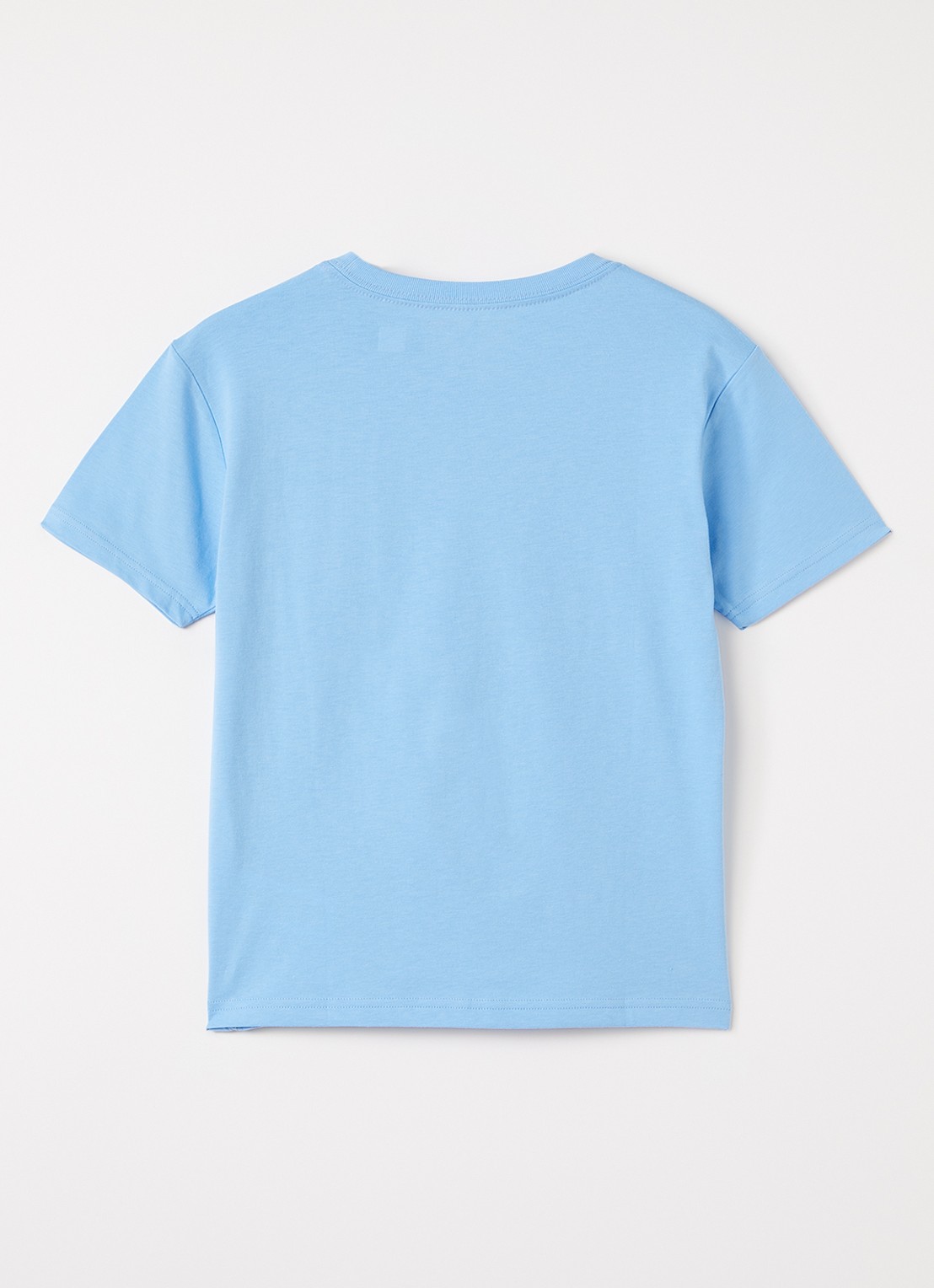 Ralph Lauren T-shirt met logoprint - voorkant 2 blauw