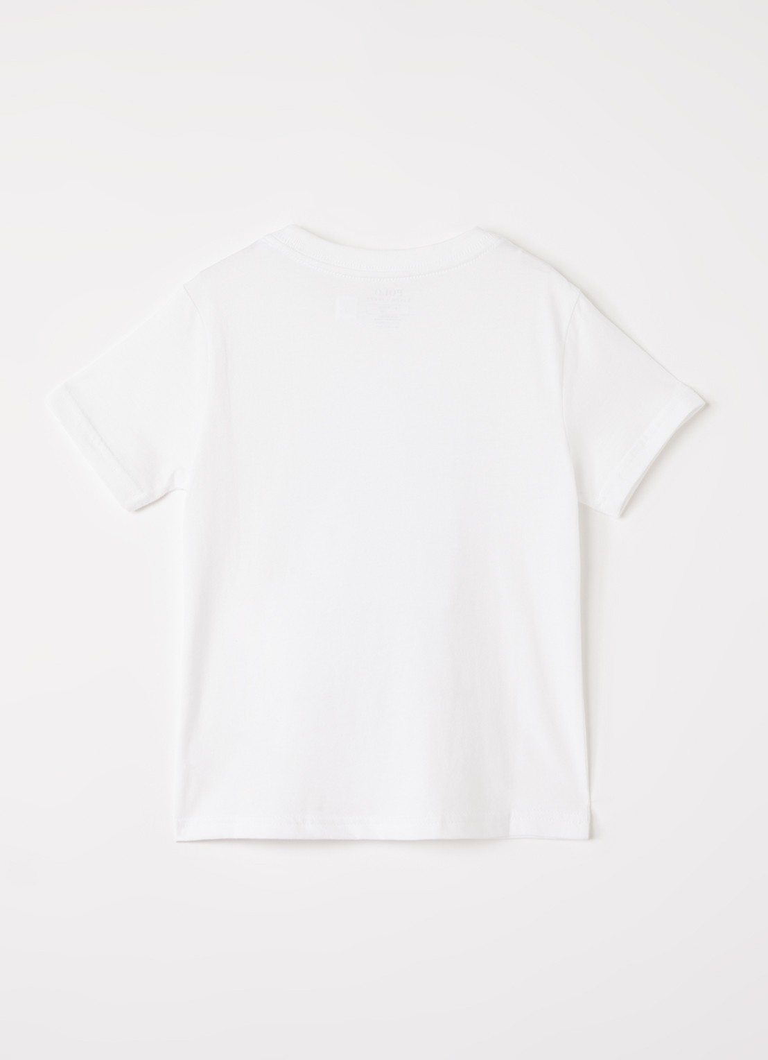 Ralph Lauren T-shirt met logoprint  - voorkant 2 wit