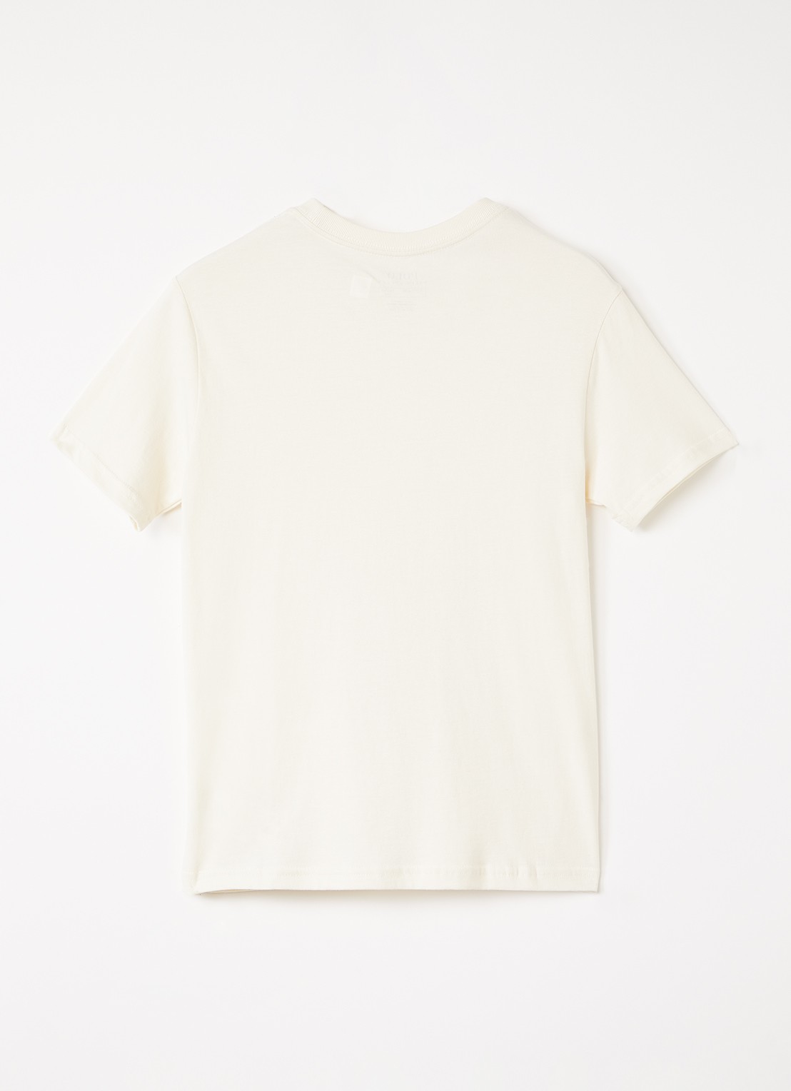 Ralph Lauren T-shirt met logoprint - voorkant 2 gebroken wit