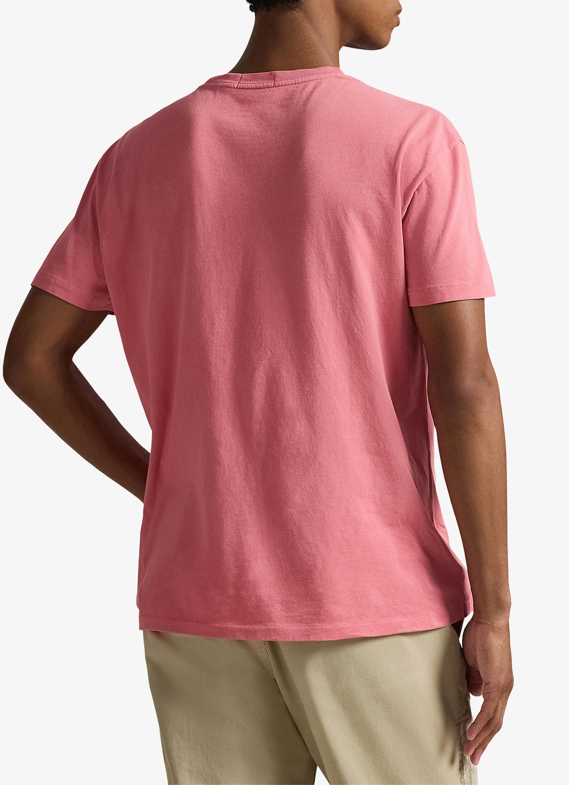 Ralph Lauren T-shirt met print - achterkant 5 red sky / koraal