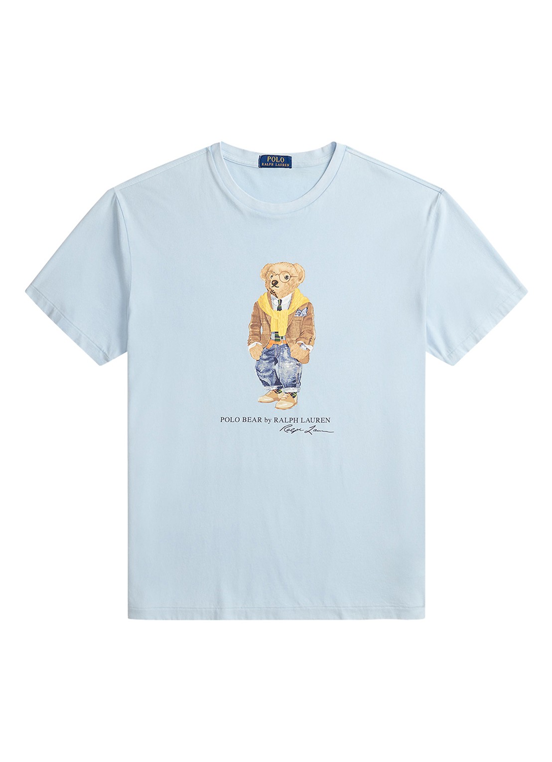 Ralph Lauren T-shirt met print - voorkant 2 lichtblauw