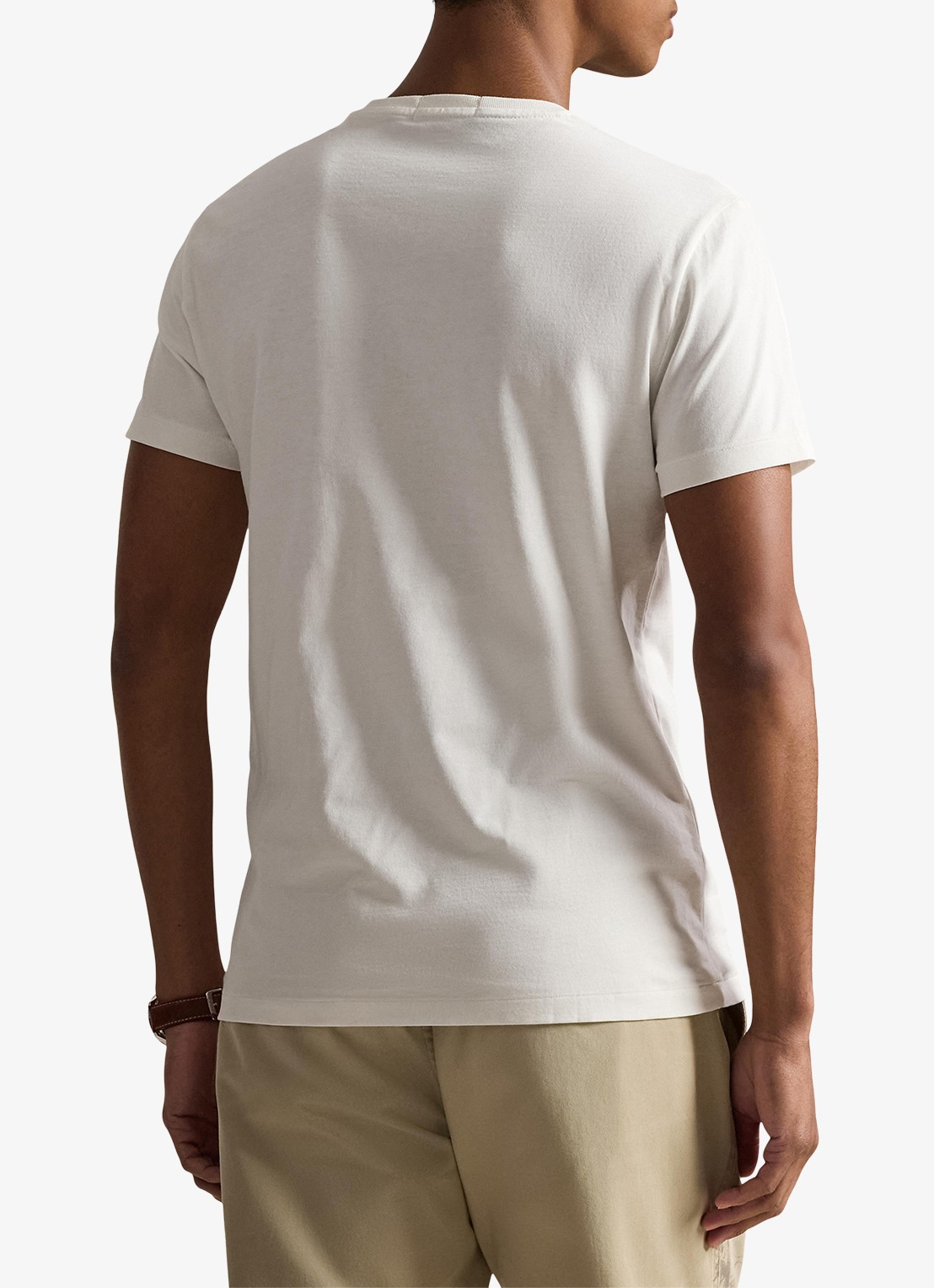 Ralph Lauren T-shirt met print - achterkant 3 nevis hudsn valley / wit