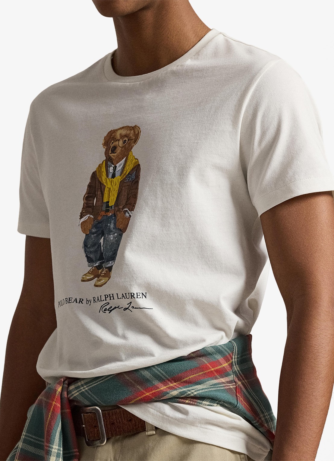 Ralph Lauren T-shirt met print - detail 5 nevis hudsn valley / wit