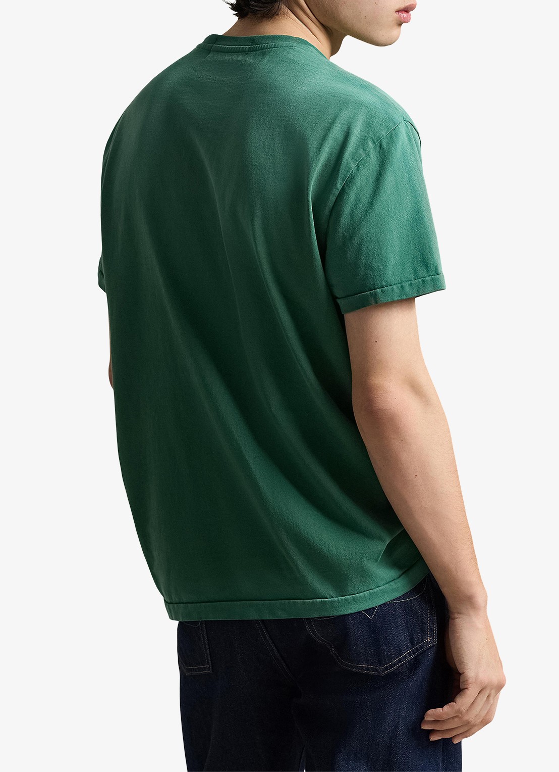 Ralph Lauren T-shirt met print - achterkant 5 antique green-2xrt