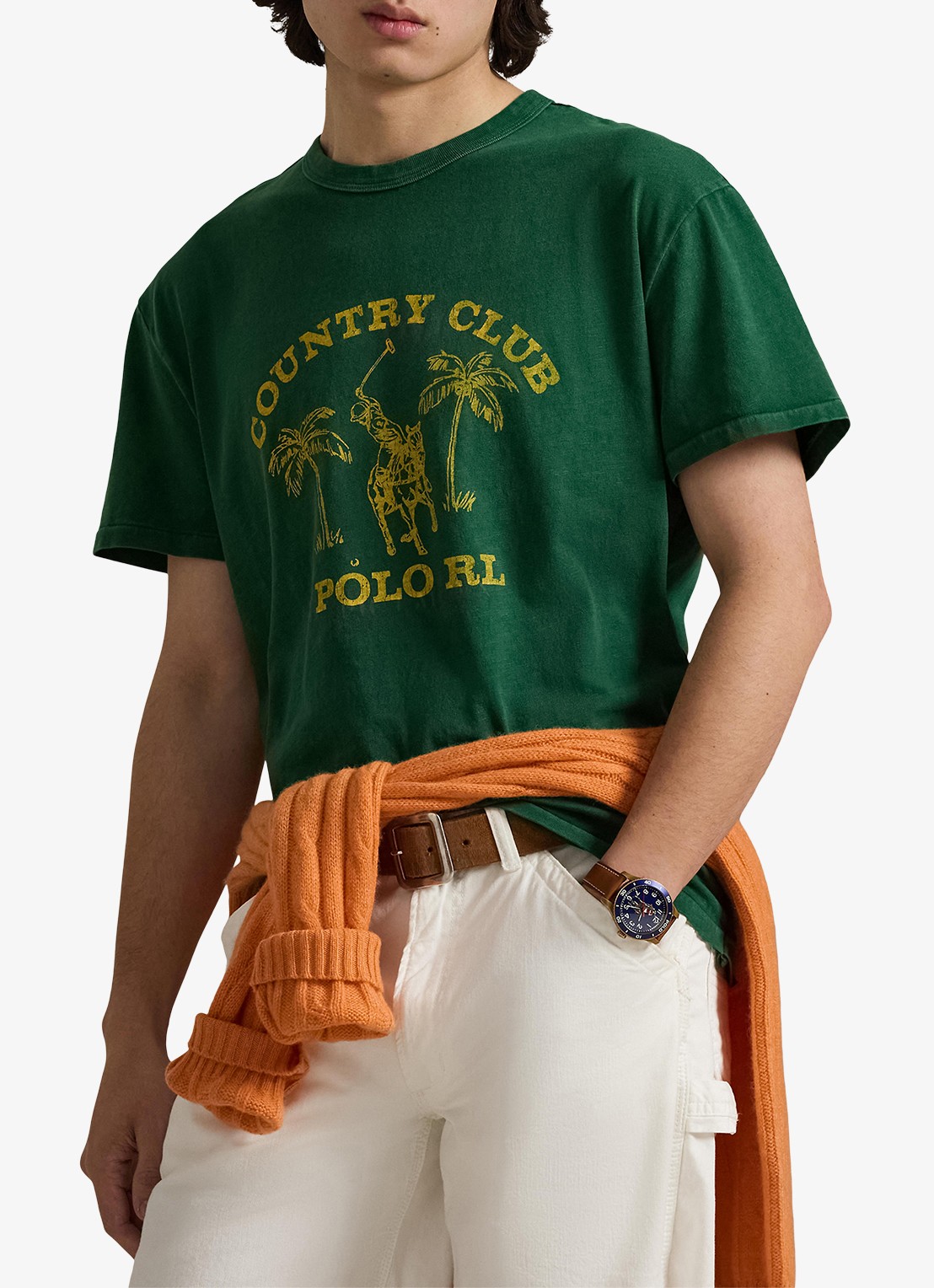 Ralph Lauren T-shirt met print - detail 3 new forest-2z8d