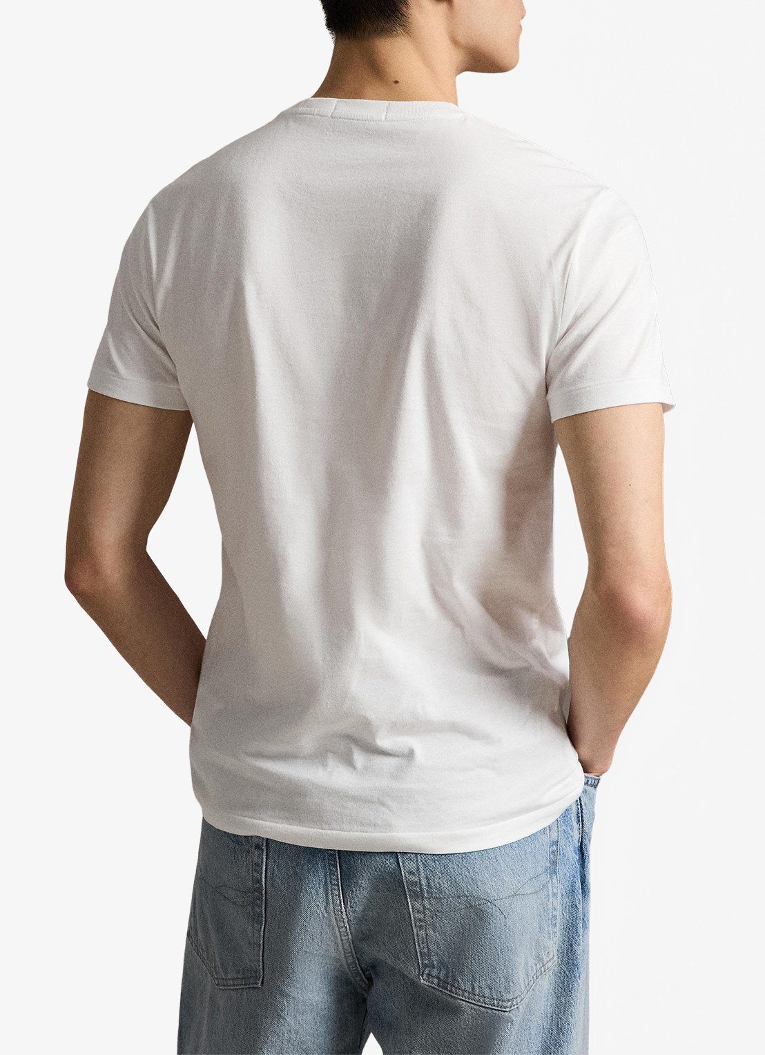 Ralph Lauren T-shirt met print - achterkant 4 white-summer bear-zyh8