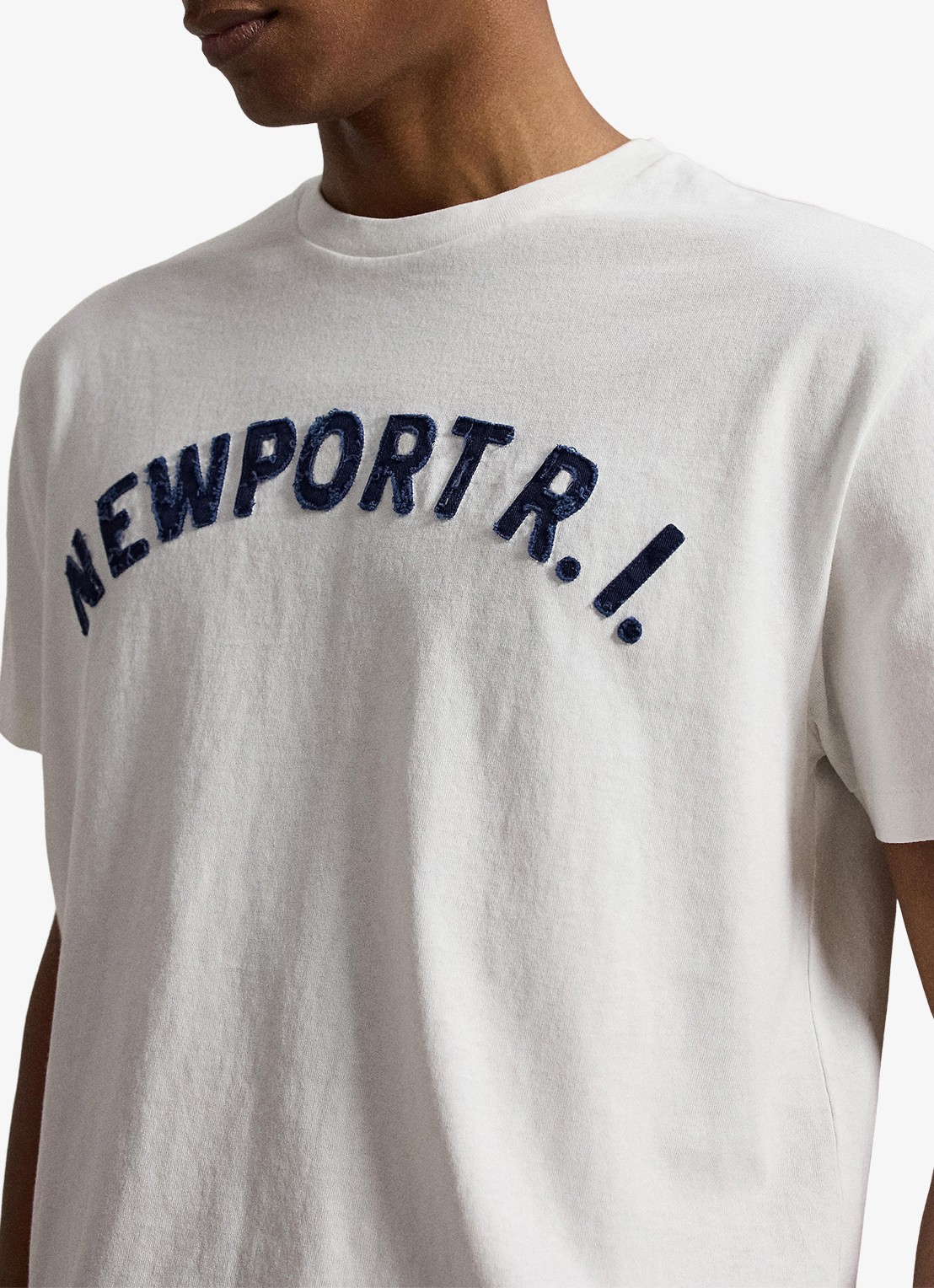 Ralph Lauren T-shirt met print - detail 2 white / wit