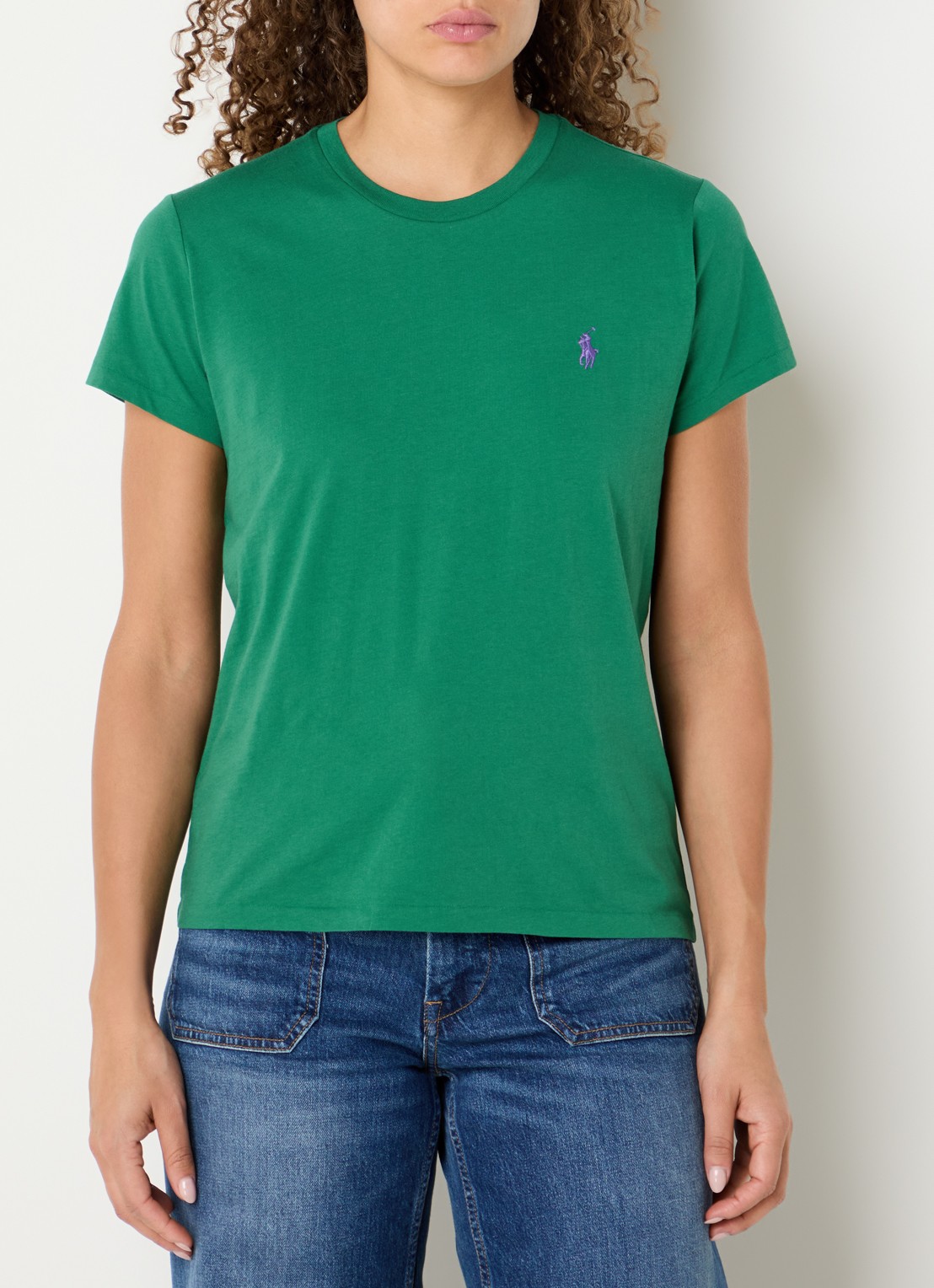 Ralph Lauren T-shirt met ronde hals - detail 2 groen