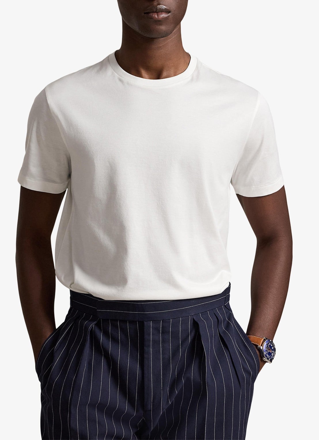 Ralph Lauren T-shirt met ronde hals - detail 3 white / wit