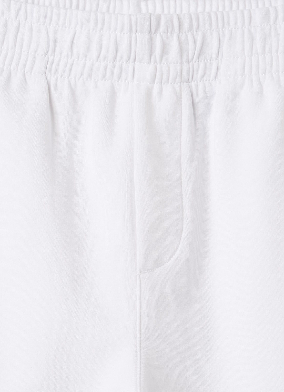 Ralph Lauren Tapered fit joggingbroek met logoborduring - detail wit