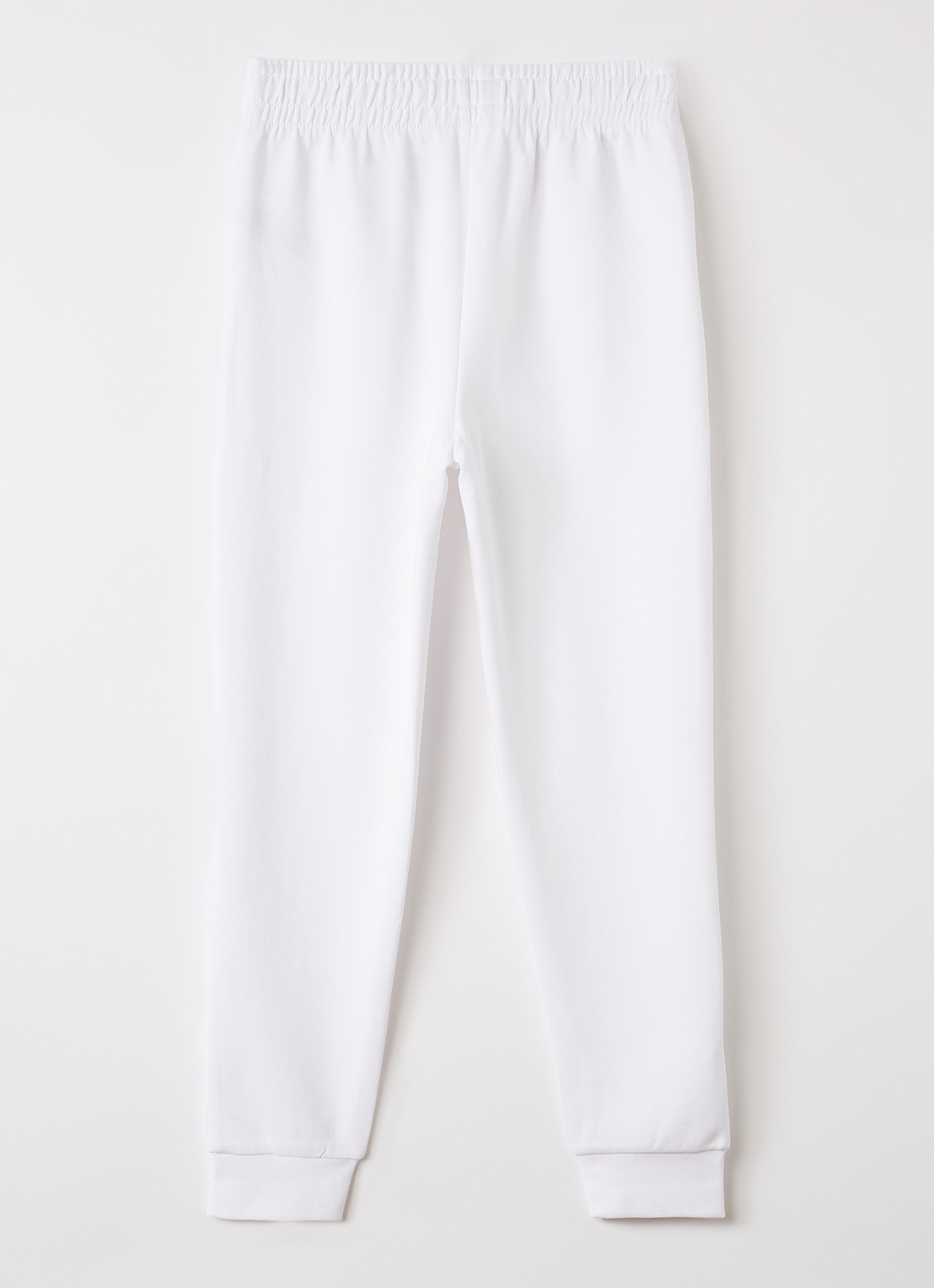 Ralph Lauren Tapered fit joggingbroek met logoborduring - voorkant 4 wit