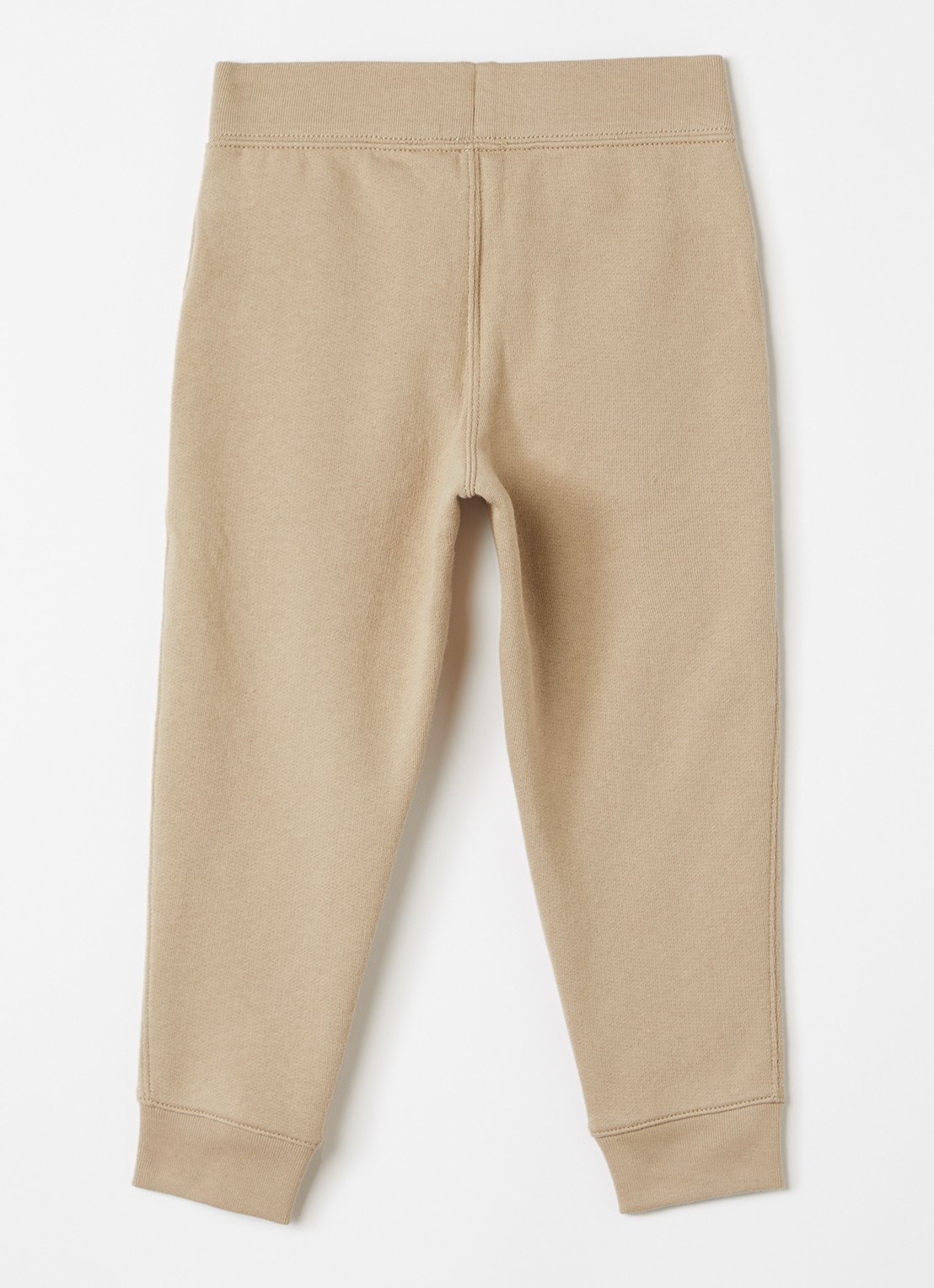 Ralph Lauren Tapered fit joggingbroek met logoborduring - voorkant 2 khaki