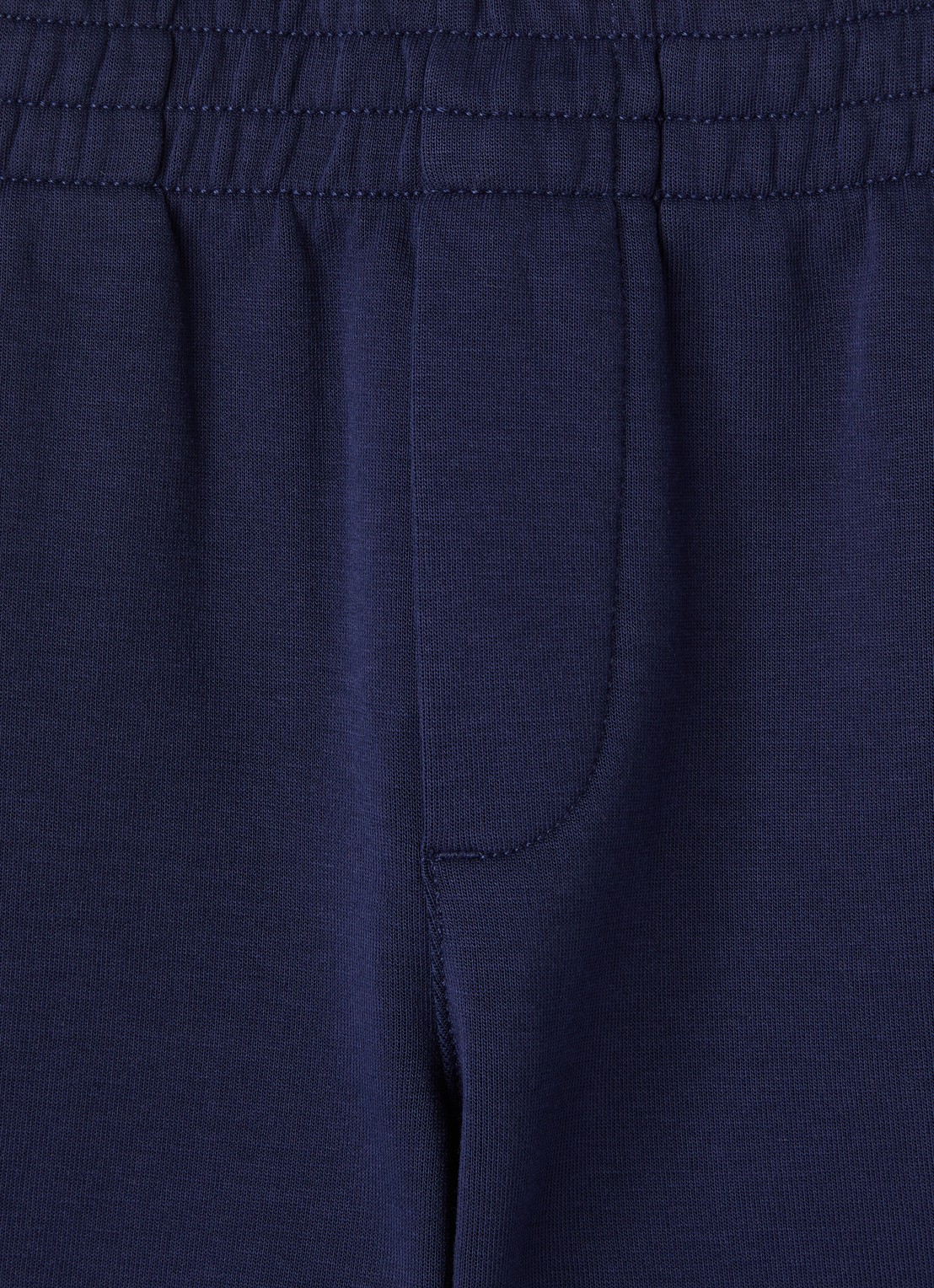 Ralph Lauren Tapered fit joggingbroek met logoborduring - detail donkerblauw
