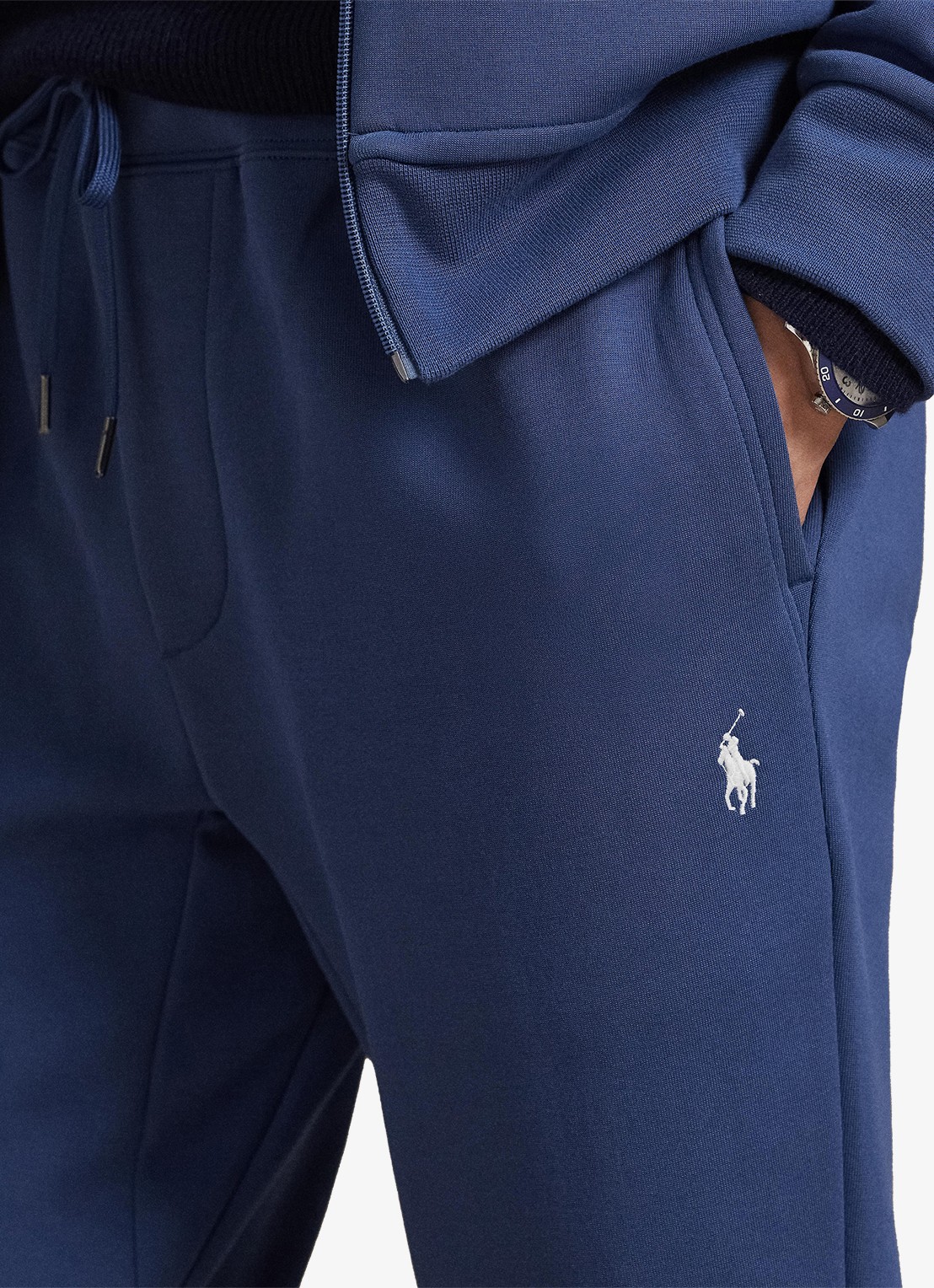 Ralph Lauren Tapered fit joggingbroek met logoborduring - detail 2 night navy