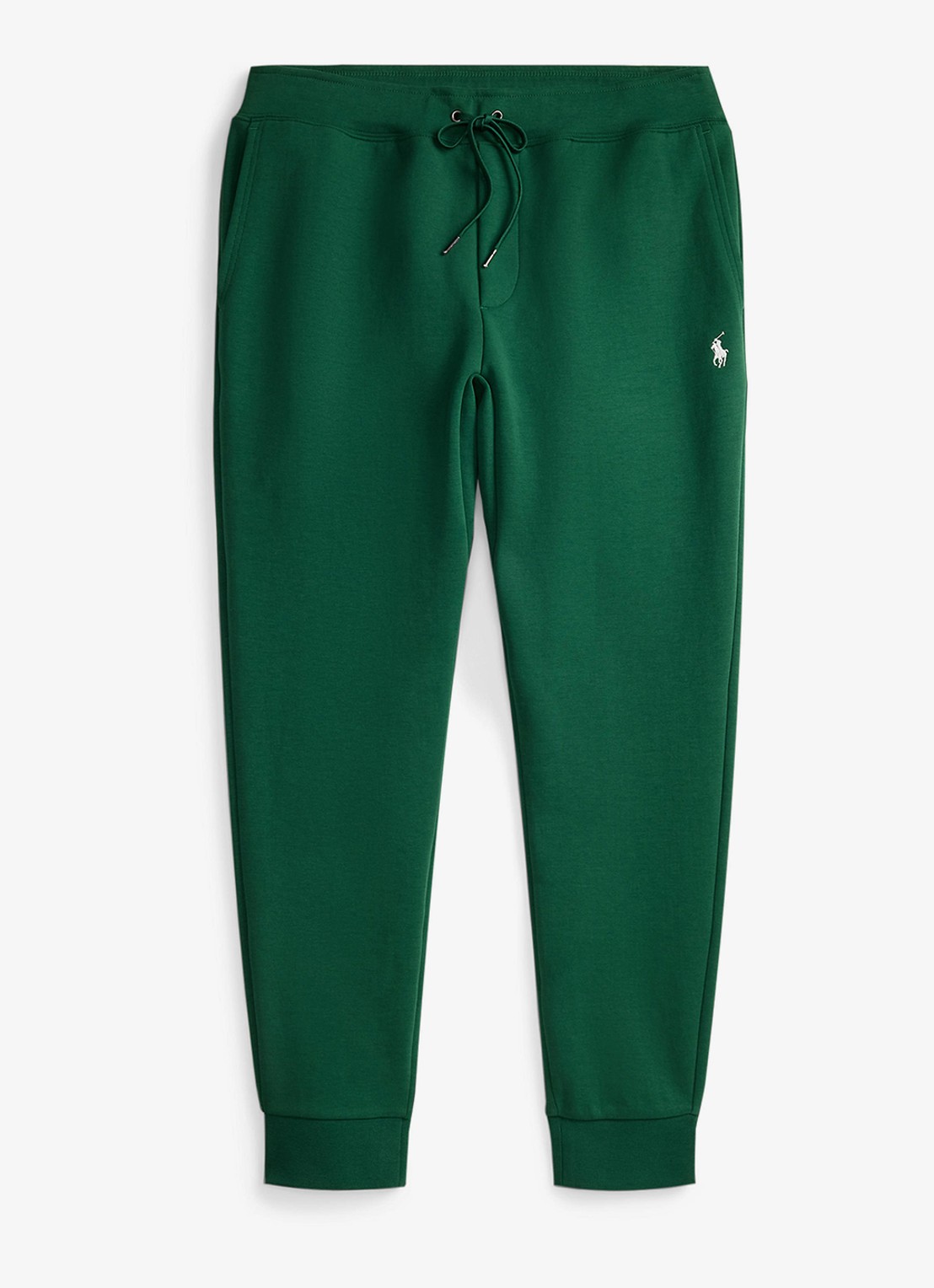 Ralph Lauren Tapered fit joggingbroek met logoborduring - voorkant 4 new forest