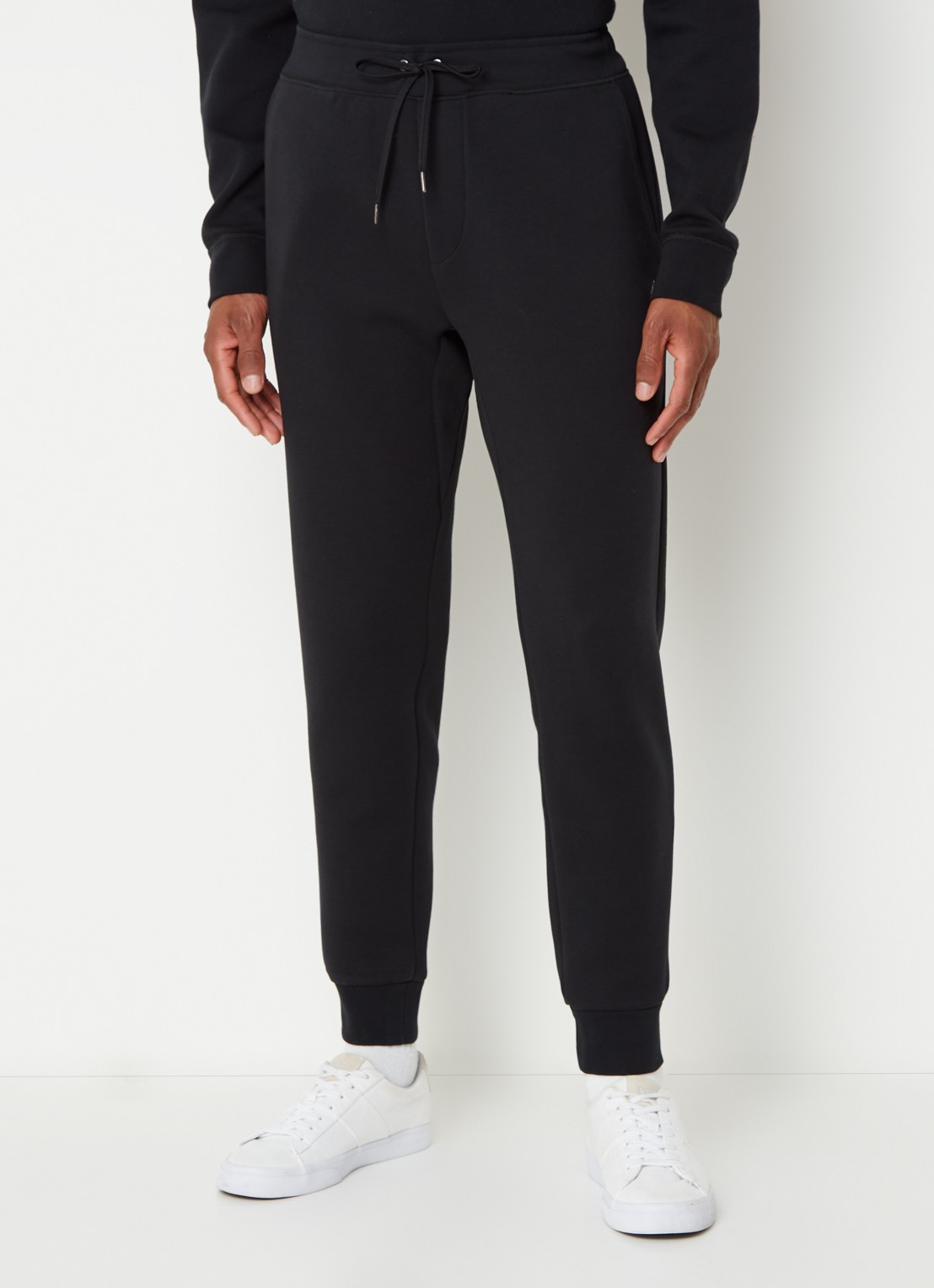Ralph Lauren Tapered joggingbroek met logo - detail 5 polo black / zwart