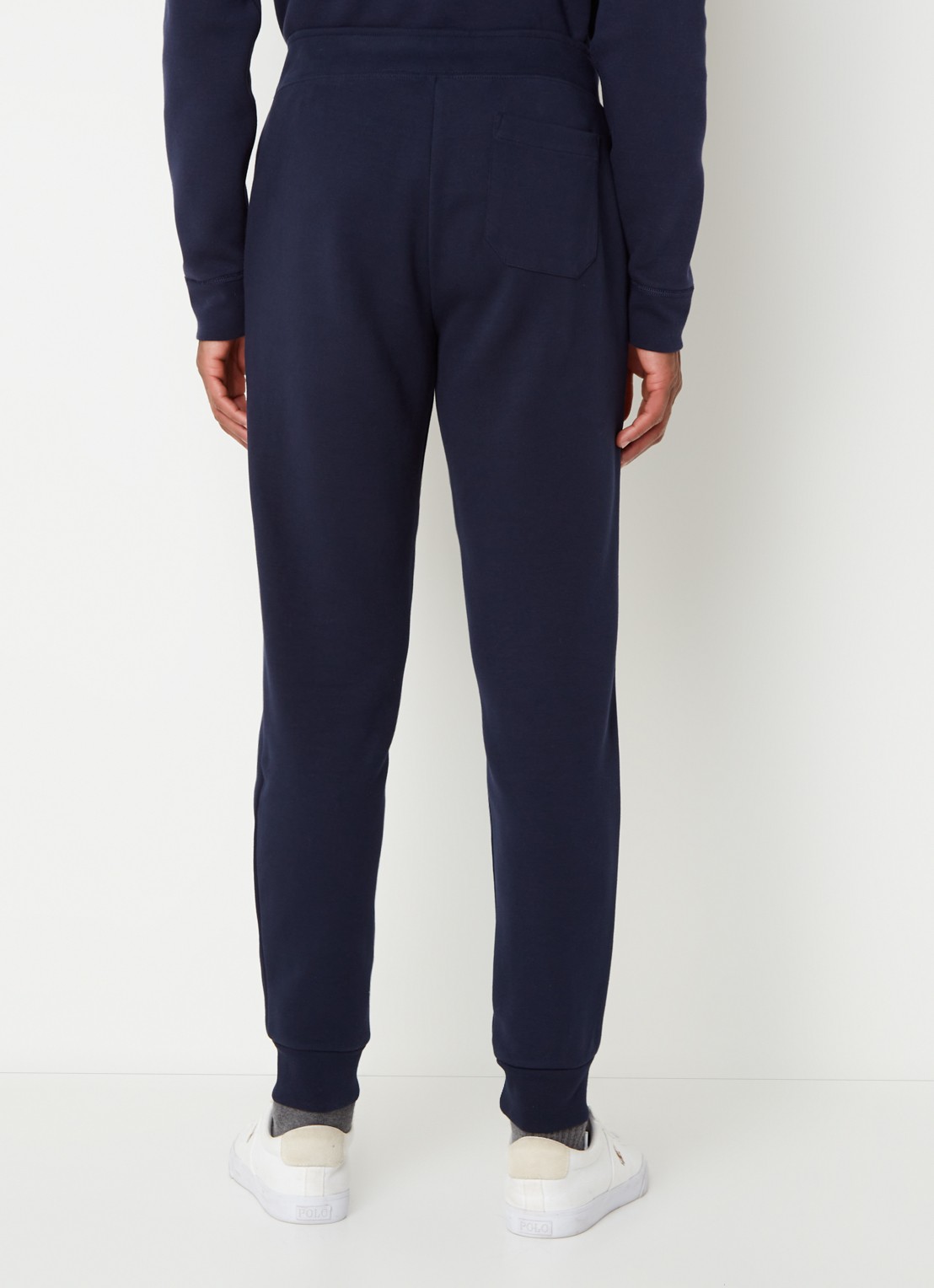 Ralph Lauren Tapered joggingbroek met logo - achterkant 4 aviator navy / donkerblauw