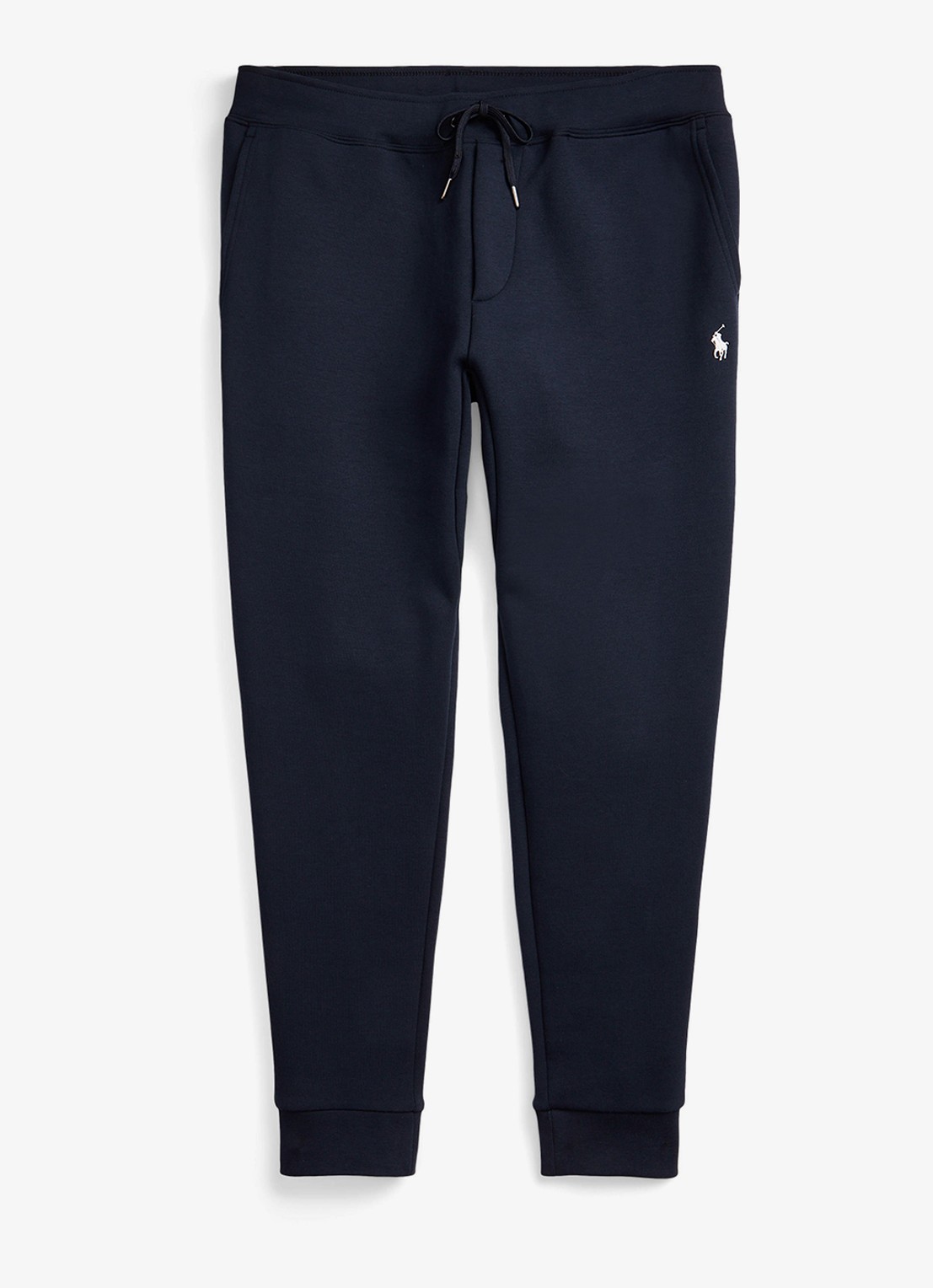 Ralph Lauren Tapered joggingbroek met logo - voorkant 3 aviator navy / donkerblauw