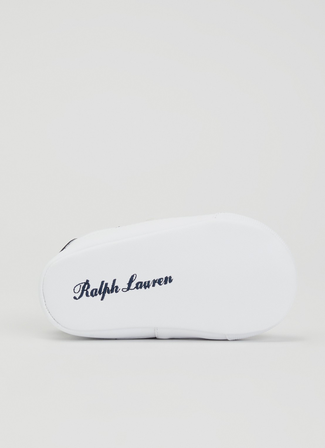 Ralph Lauren Theron babyslofje met logo - detail 2 wit