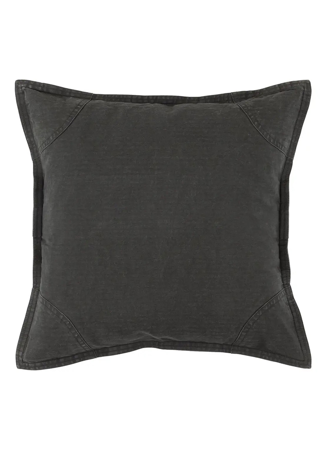 Ralph Lauren Thompson kussensloop 50 x 50 cm - voorkant antraciet