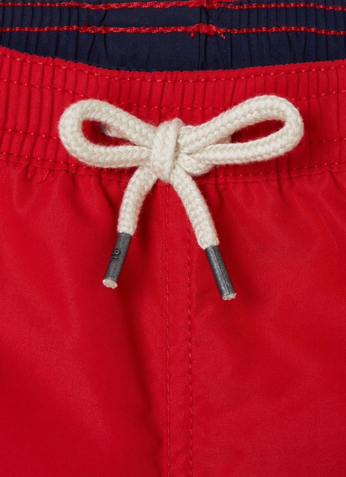 Ralph Lauren Traveler zwembroek met steekzakken en logo - detail 3 rood