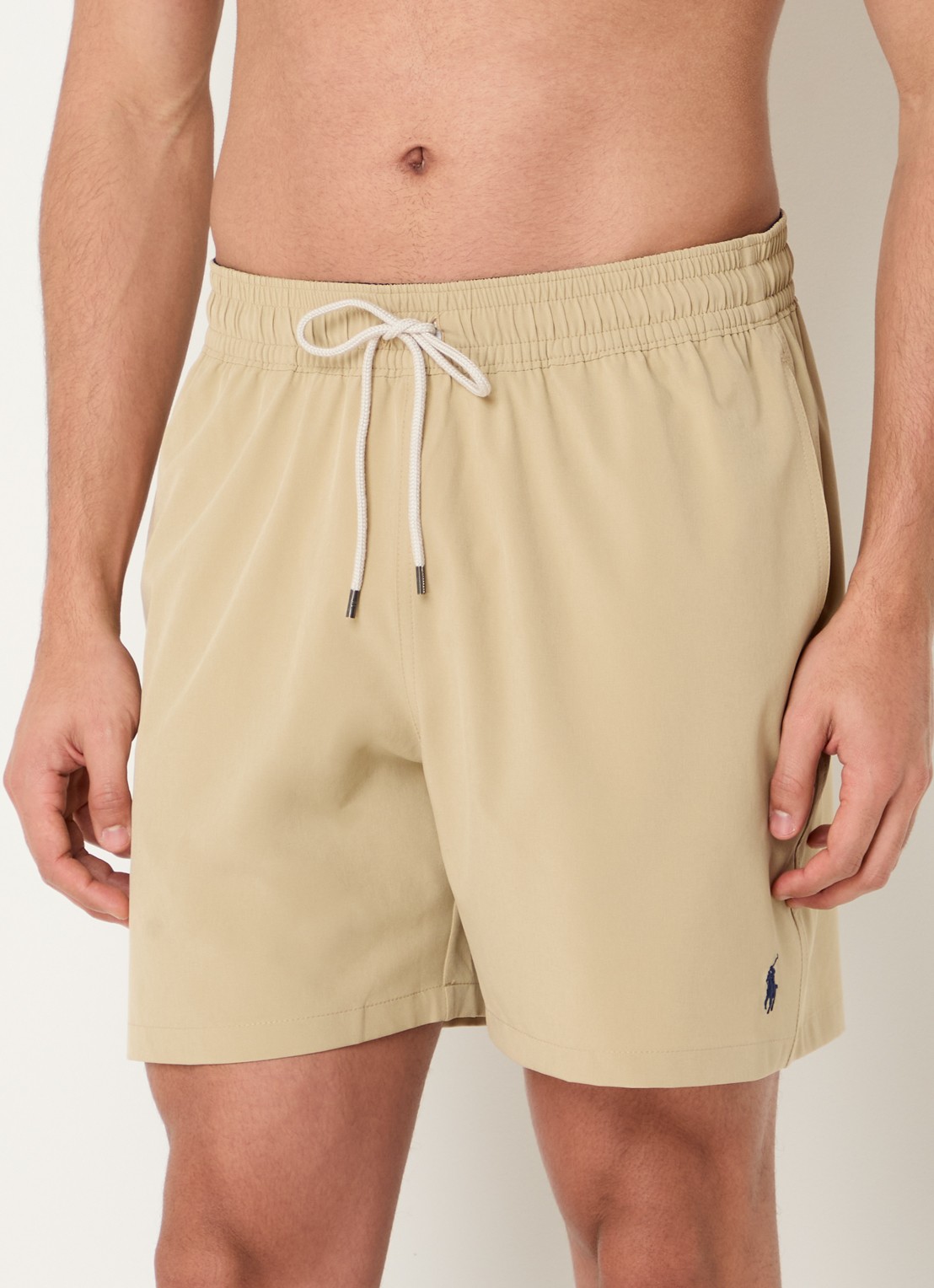 Ralph Lauren Traveler zwemshorts met logoborduring - detail 2 beige