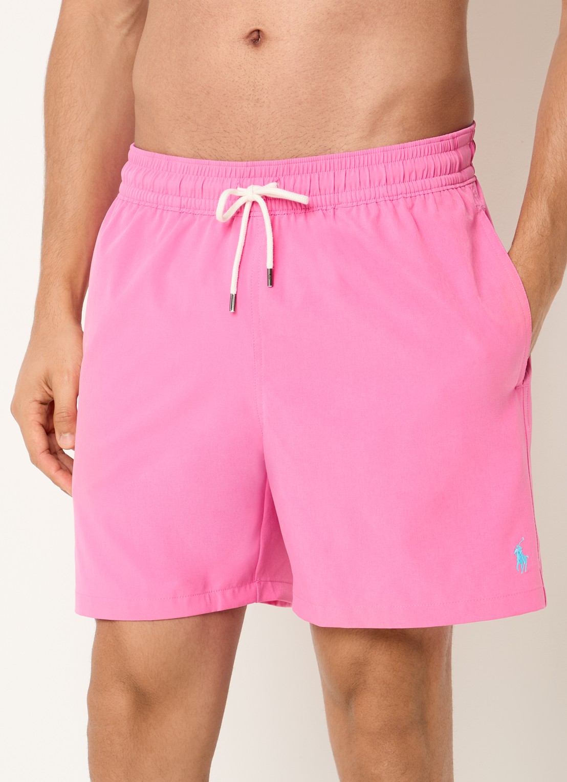 Ralph Lauren Traveler zwemshorts met logoborduring - detail 3 roze